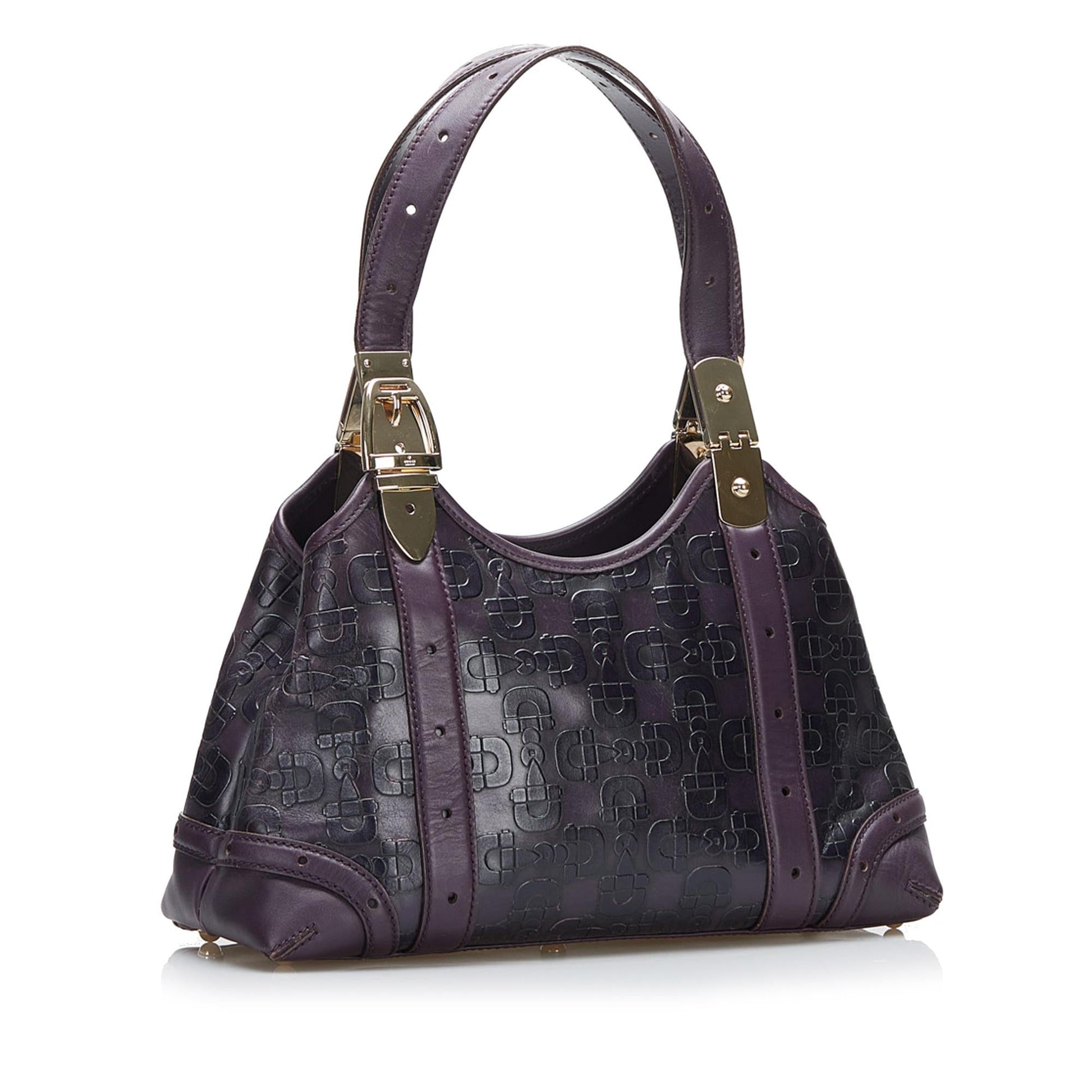 Gucci Horsebit SHG-bidjsO Calf Black Satchel Bag