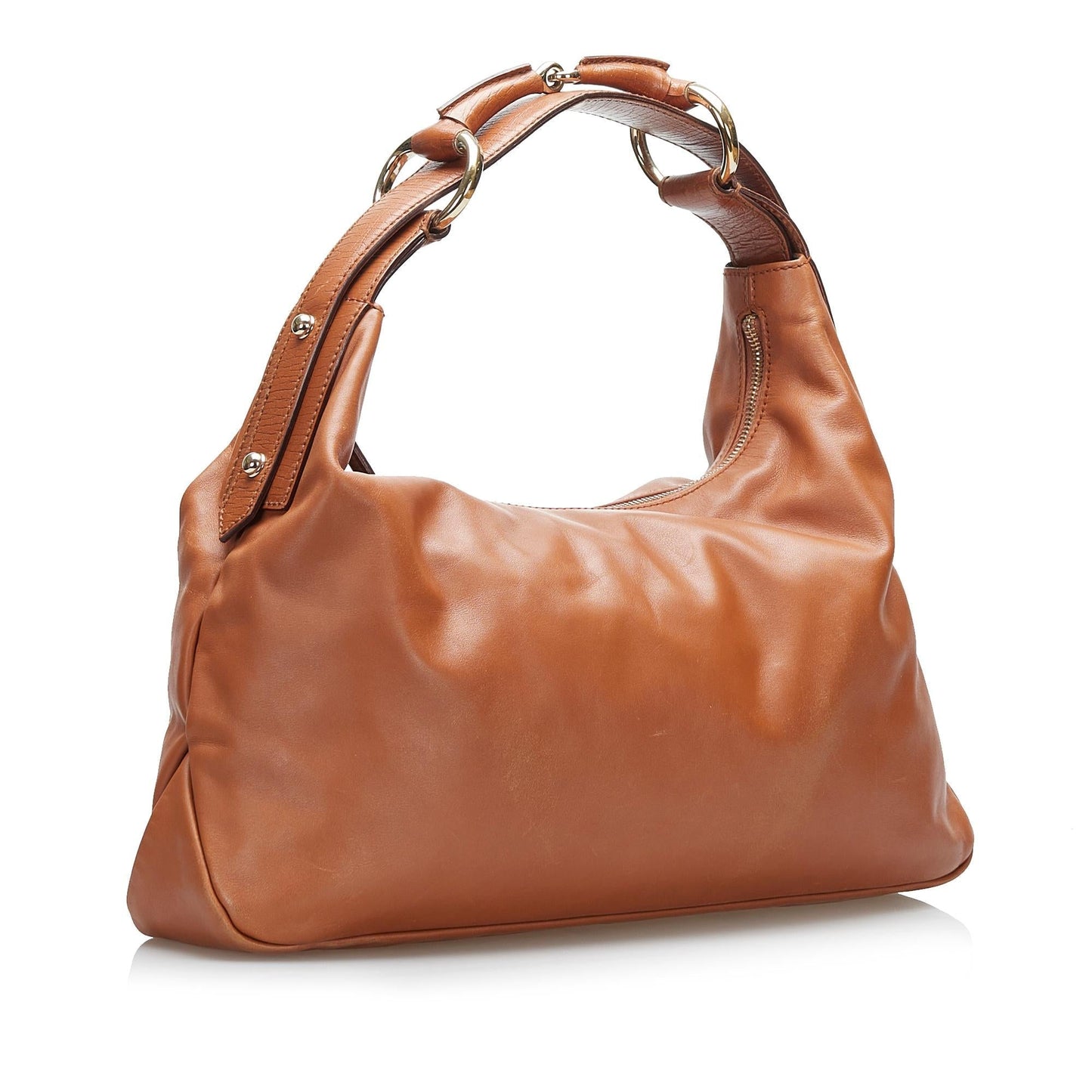 Gucci Horsebit SHG-kNb8OL Calf Brown Shoulder Bag
