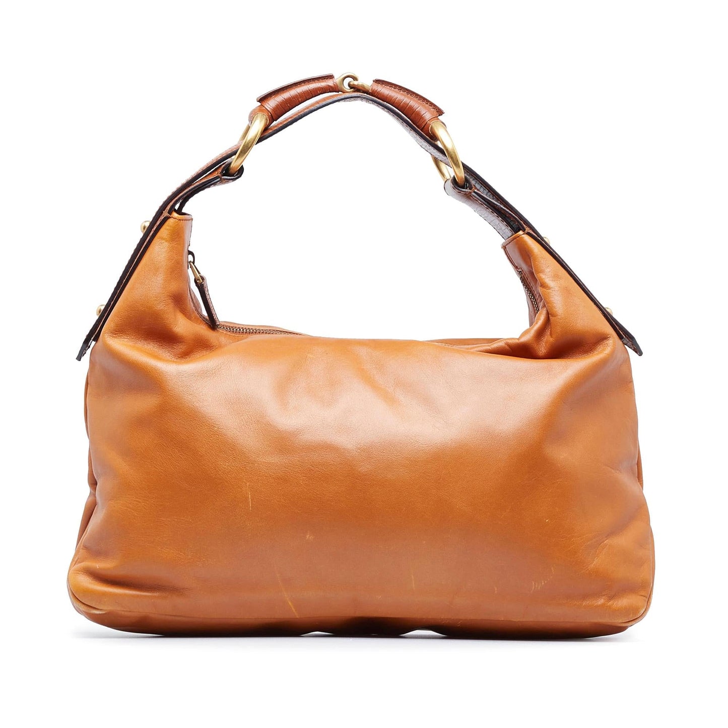 Gucci Horsebit SHG-XkHk4M Calf Brown Shoulder Bag