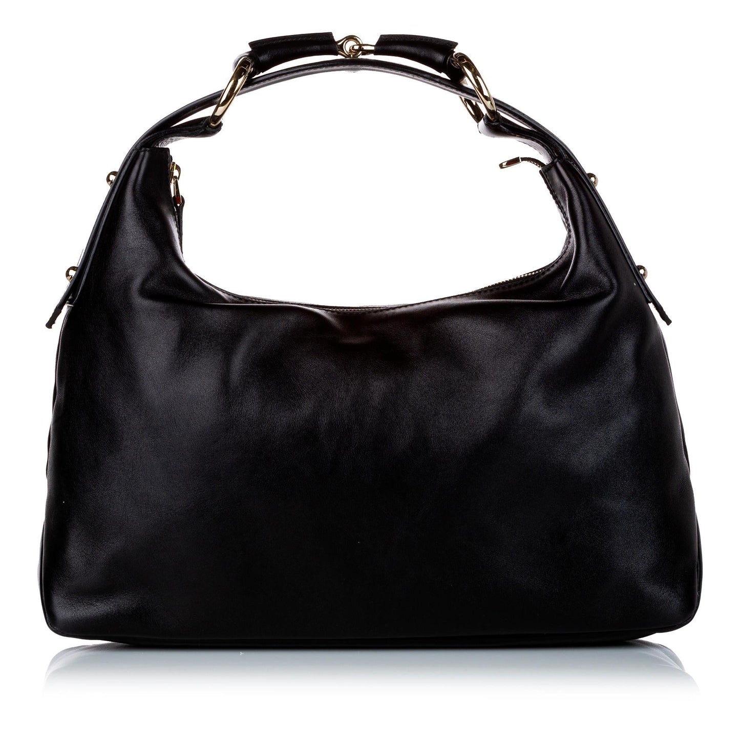 Gucci Horsebit SHG Leather Calf Black Shoulder Bag 3