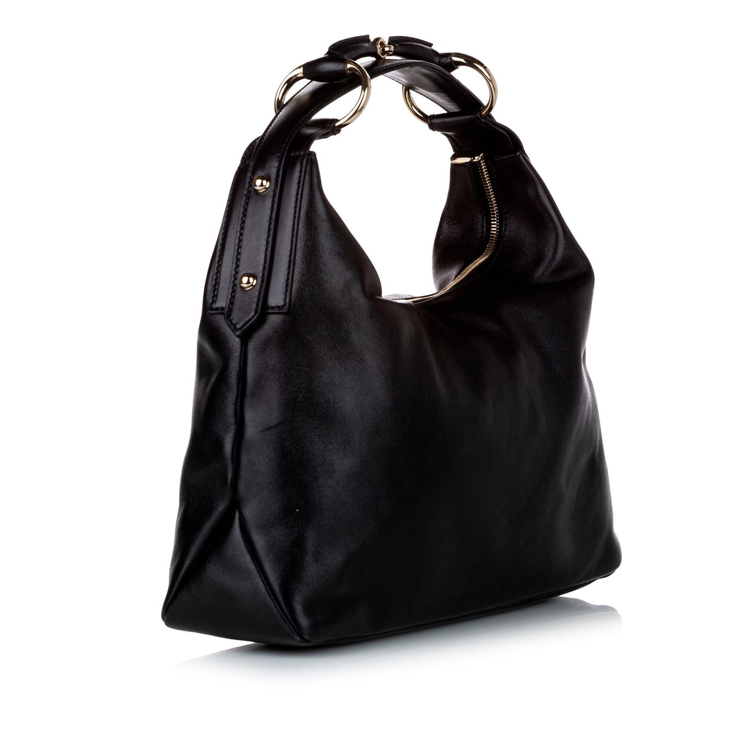 Gucci Horsebit SHG Leather Calf Black Shoulder Bag 3
