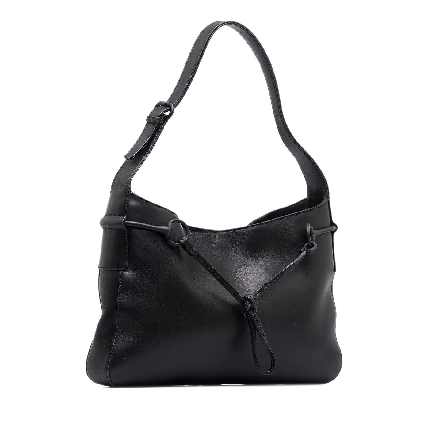 Gucci Horsebit SHG-aygPSt Calf Black Shoulder Bag