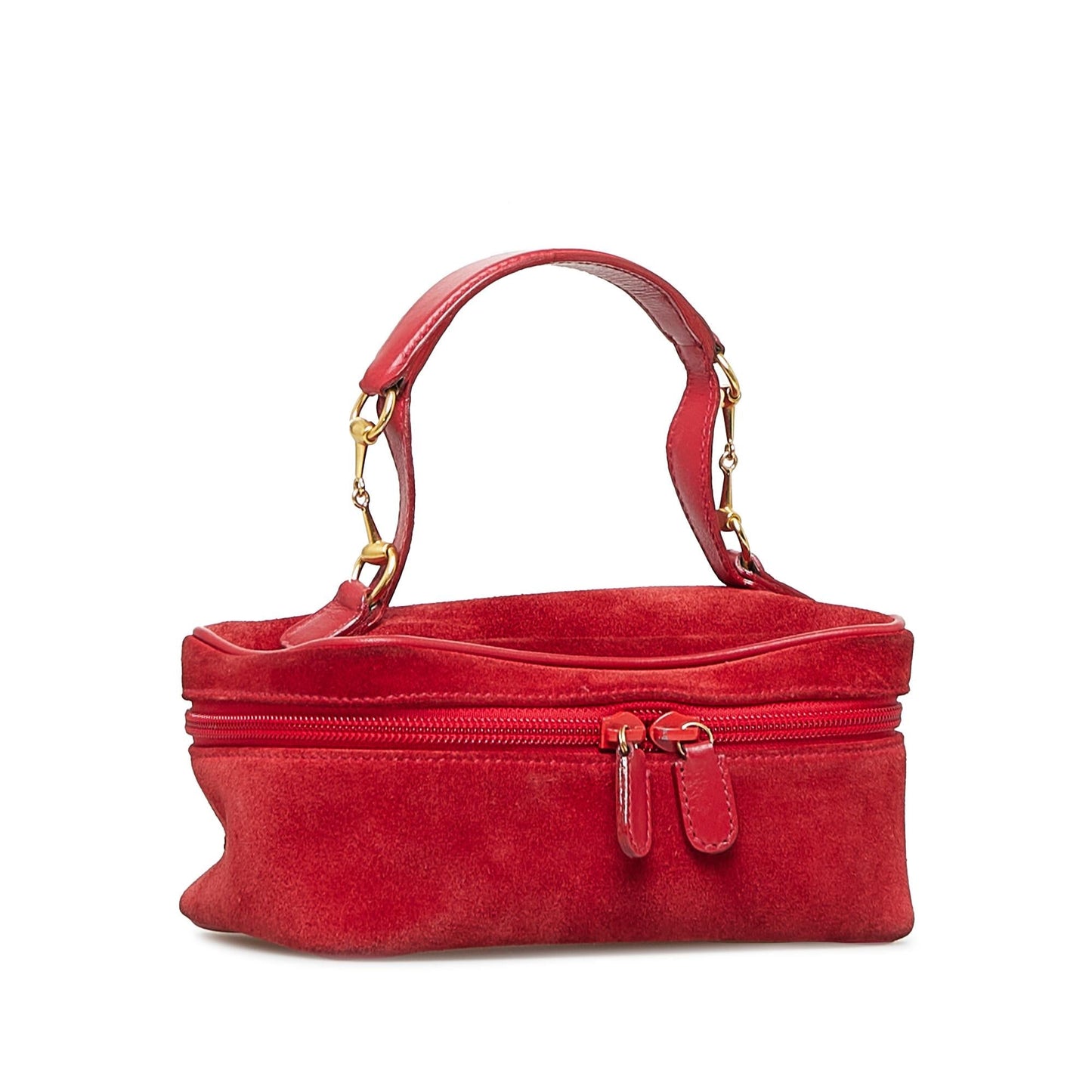Gucci Horsebit Vanity SHG-r272H6 Calf Red Handbag