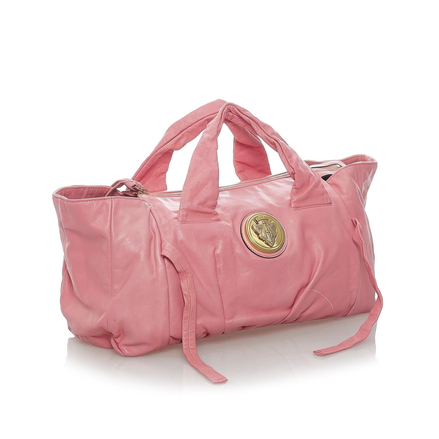 Gucci Hysteria SHG Leather Calf Pink Satchel Bag