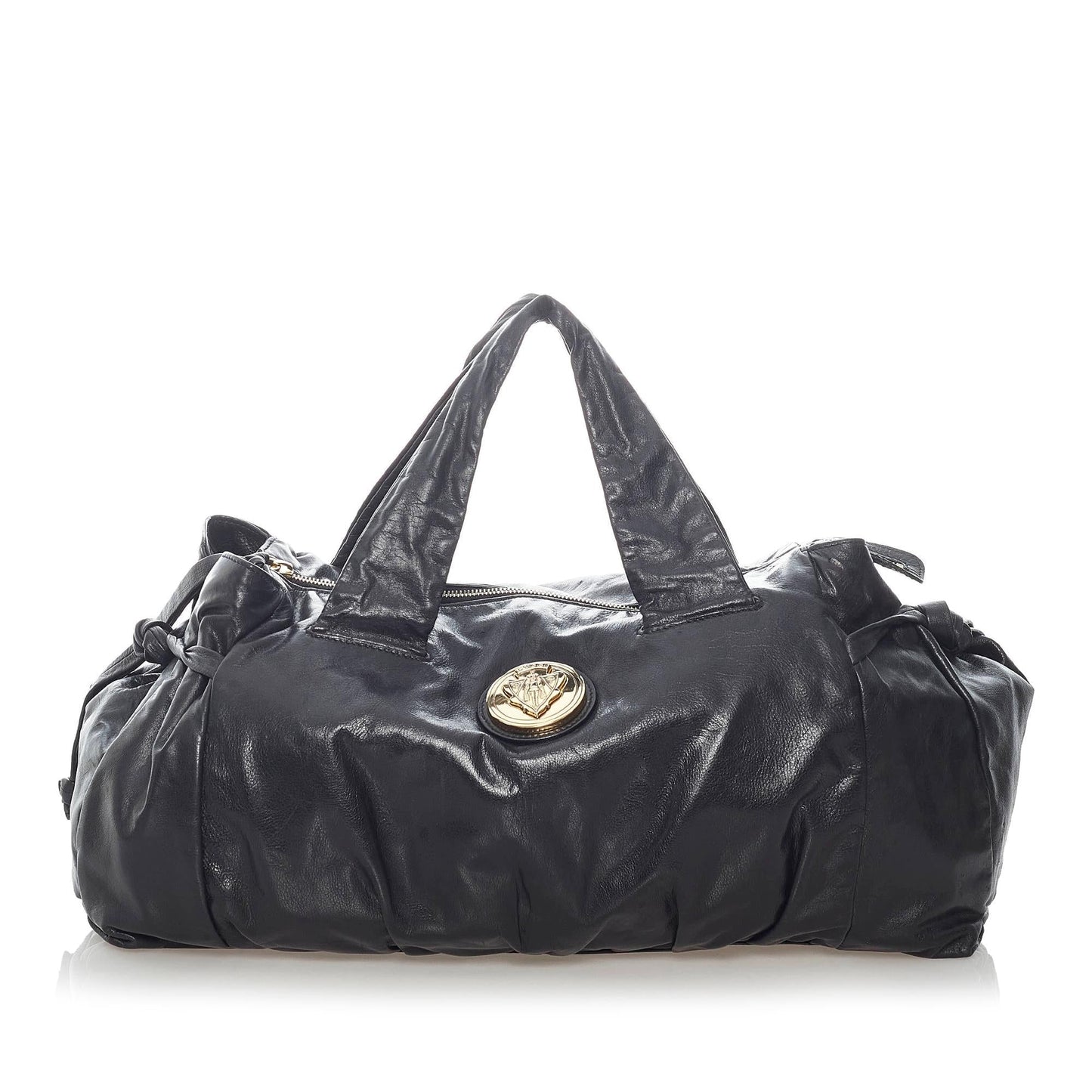 Gucci Hysteria SHG Leather Calf Black Tote Bag