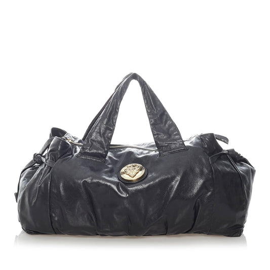 Gucci Hysteria SHG Leather Calf Black Tote Bag