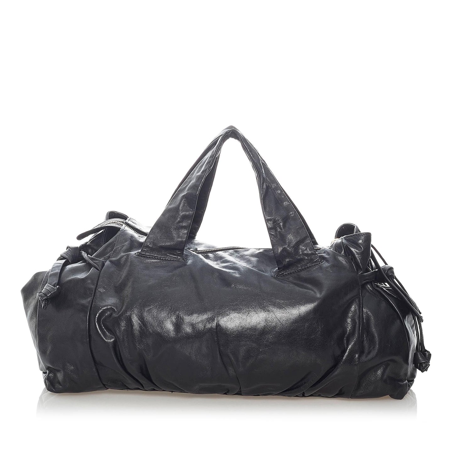 Gucci Hysteria SHG-JFQbMY Leather Calf Black Tote Bag