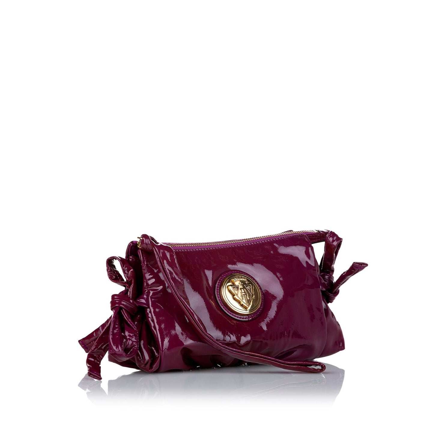 Gucci Hysteria SHG Leather Patent Clutch Bag
