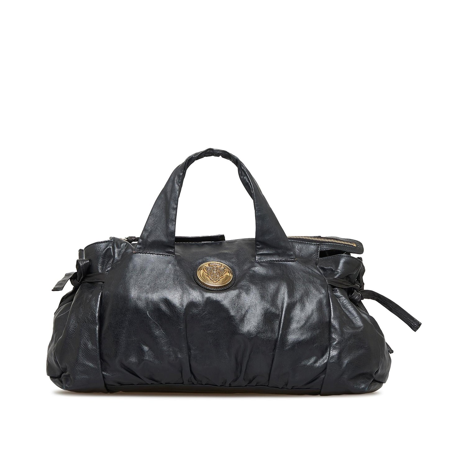 Gucci Hysteria SHG-sTEEZt Calf Black Tote Bag