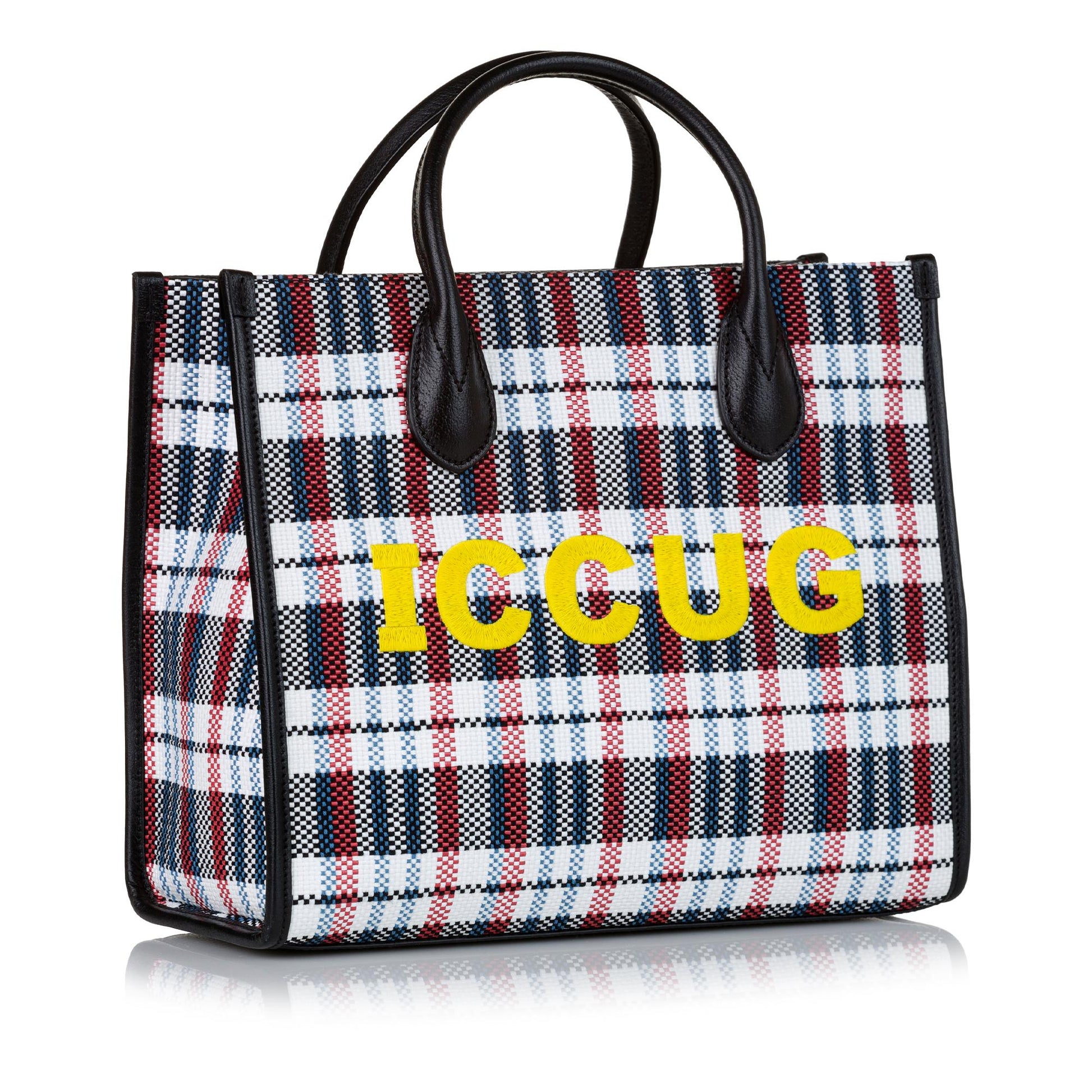 Gucci ICCUG SHG-bahiba Canvas Satchel Bag