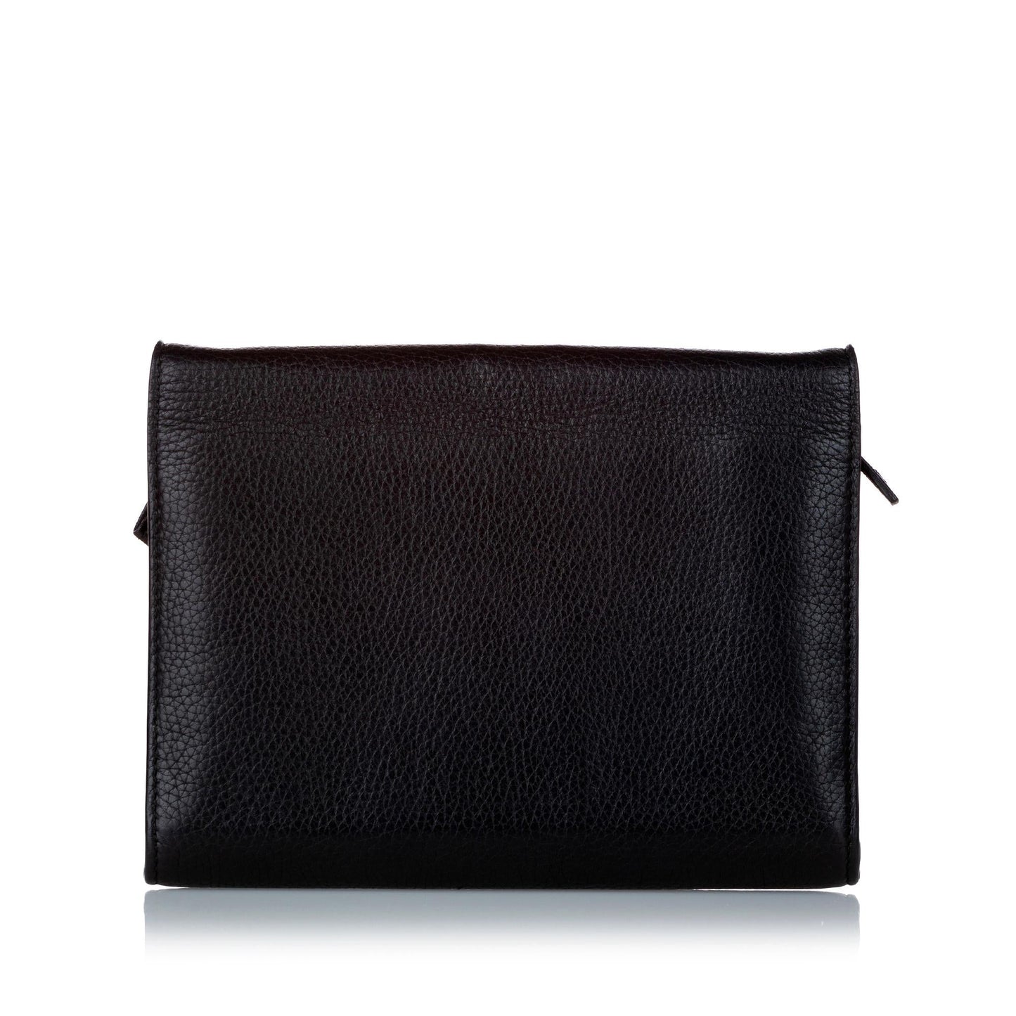 Gucci Interlocking G SHG Leather Calf Black Chain Crossbody Bag