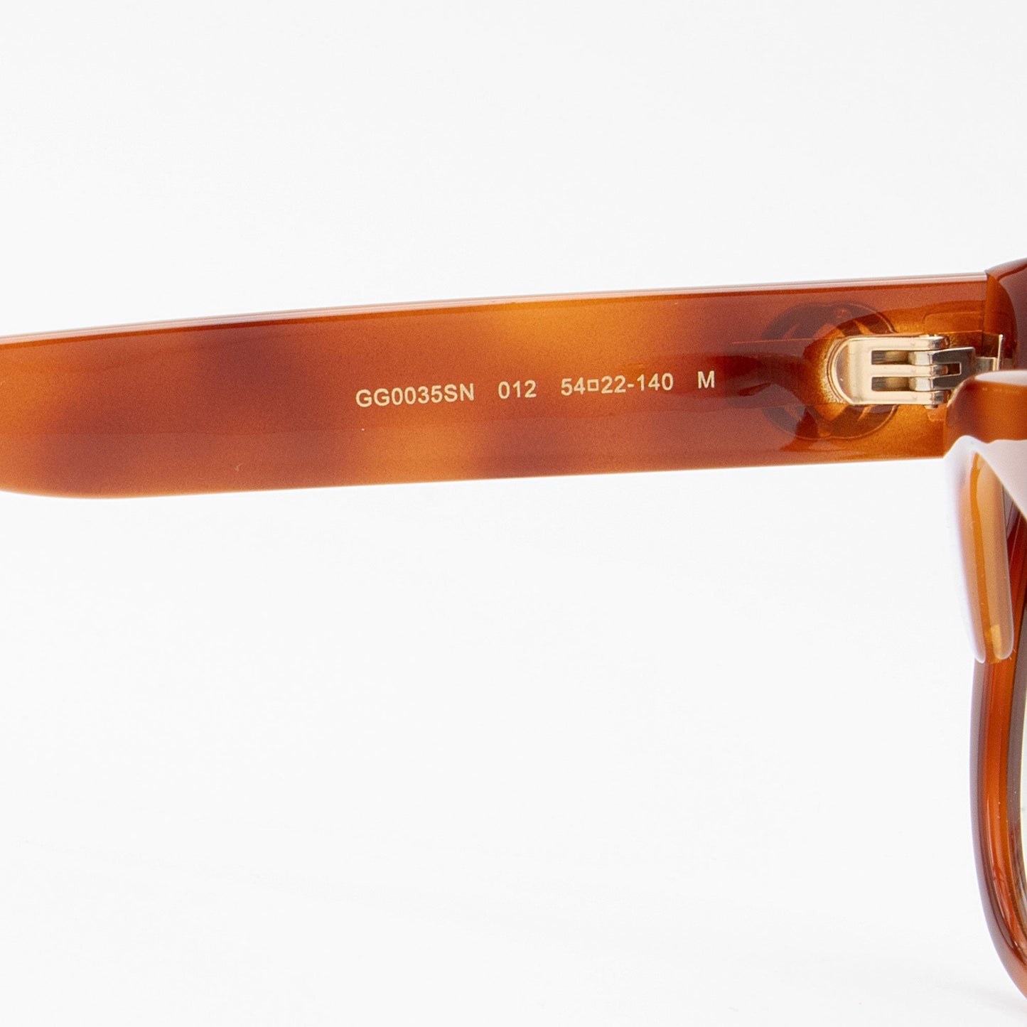 Gucci Interlocking G Round Cat Eye Brown Accessory