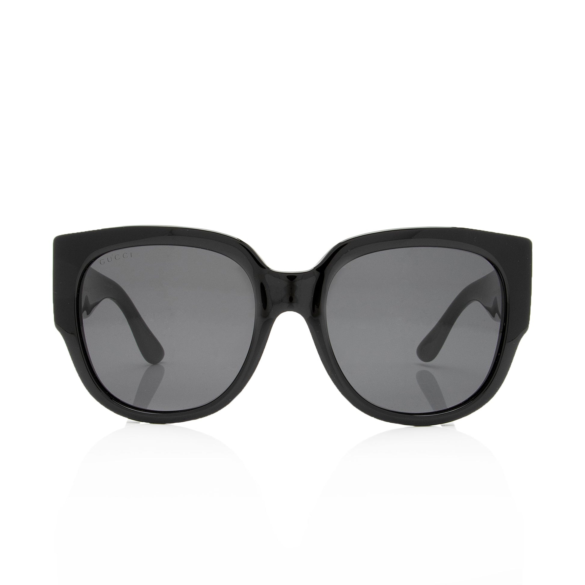 Gucci Interlocking GG Oversized Square Sunglasses Black Accessory Shf D9Qpg9