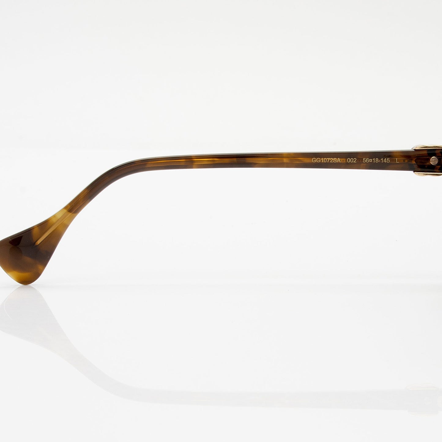 Gucci Interlocking GG Oversized Square Sunglasses Brown Accessory