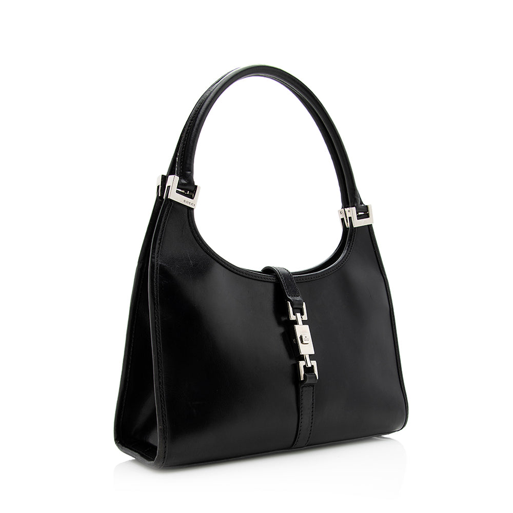 Gucci Jackie SHF Leather Black Small Shoulder Bag