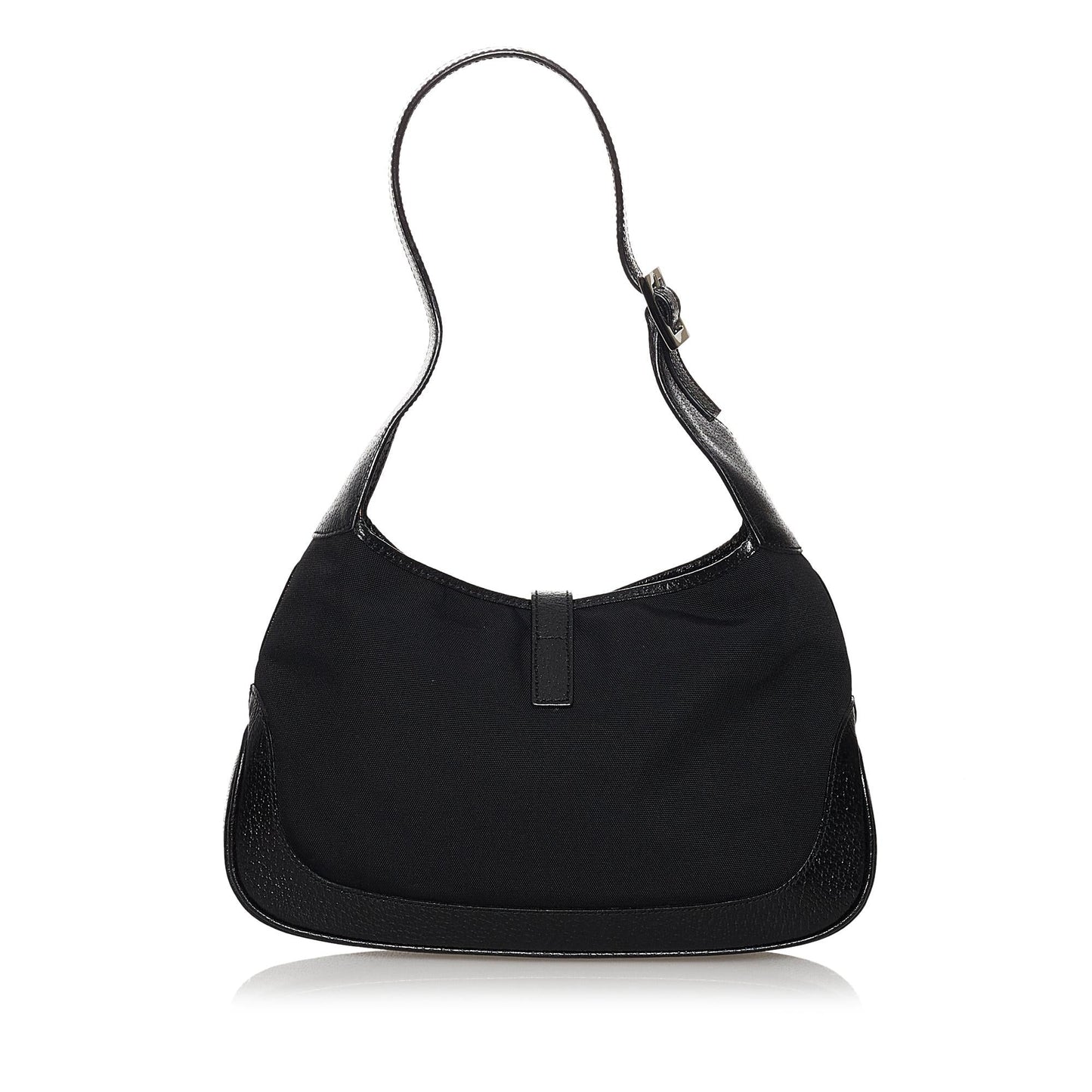 Gucci Jackie SHG Canvas Black Shoulder Bag Bag Shg