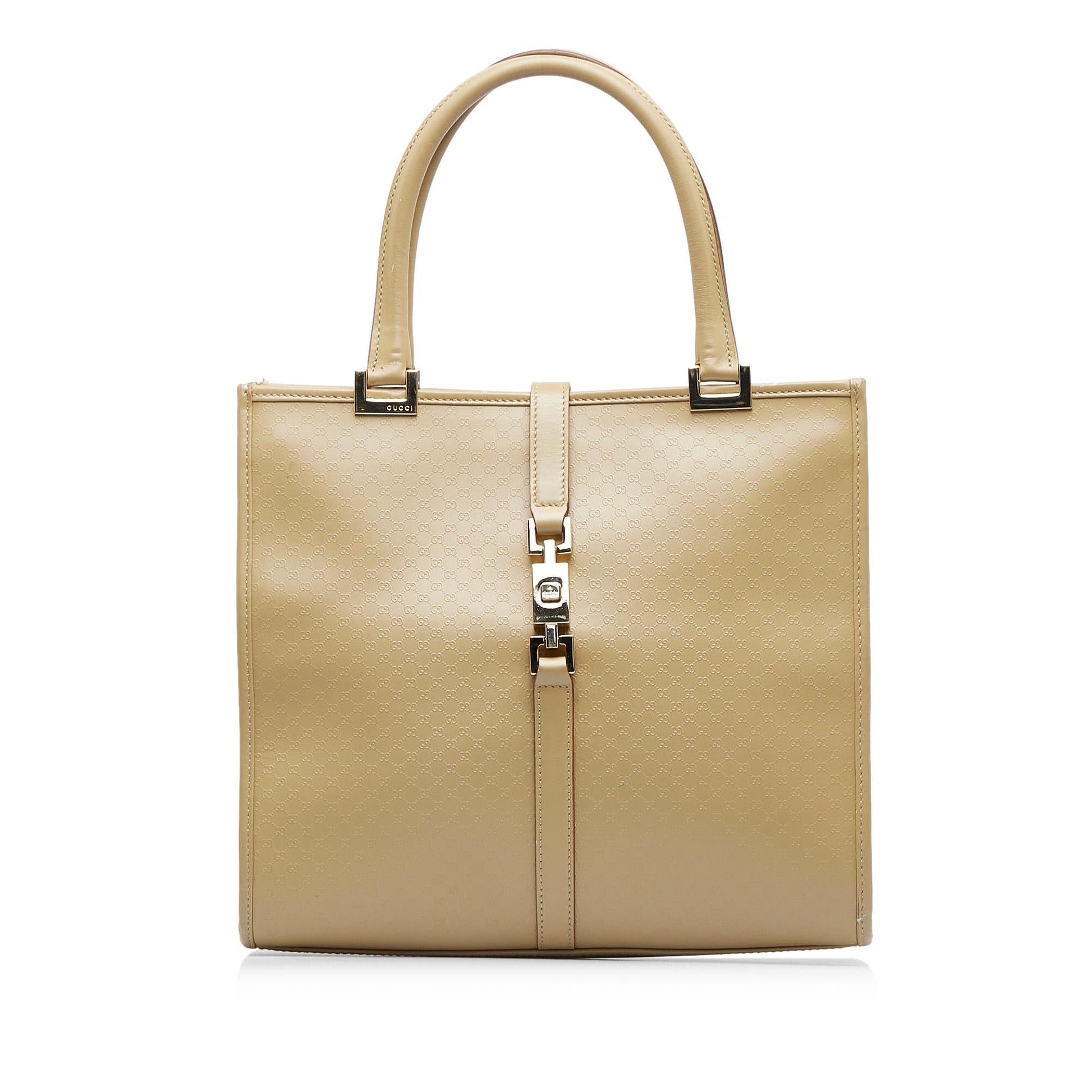Gucci Jackie SHG-RTajTt Calf Brown Satchel Bag