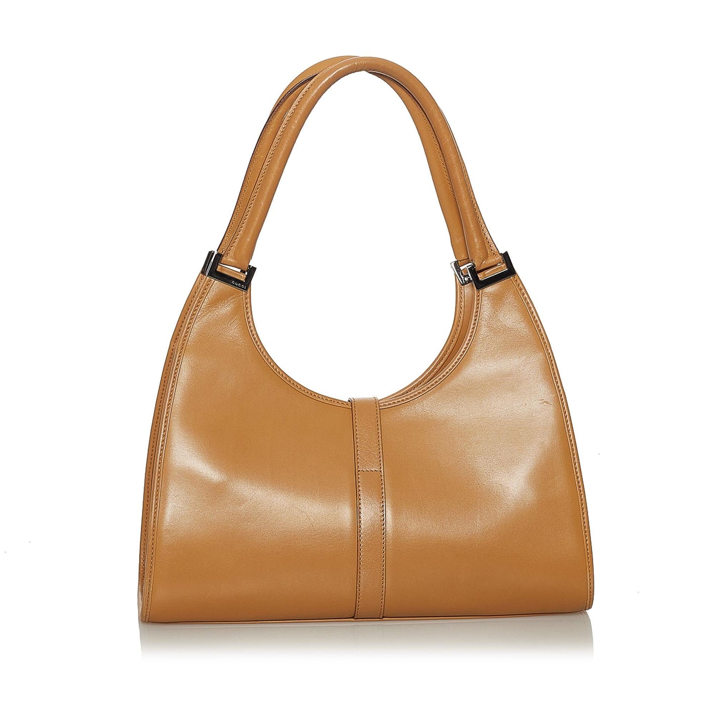 Gucci Jackie SHG Leather Calf Brown Shoulder Bag