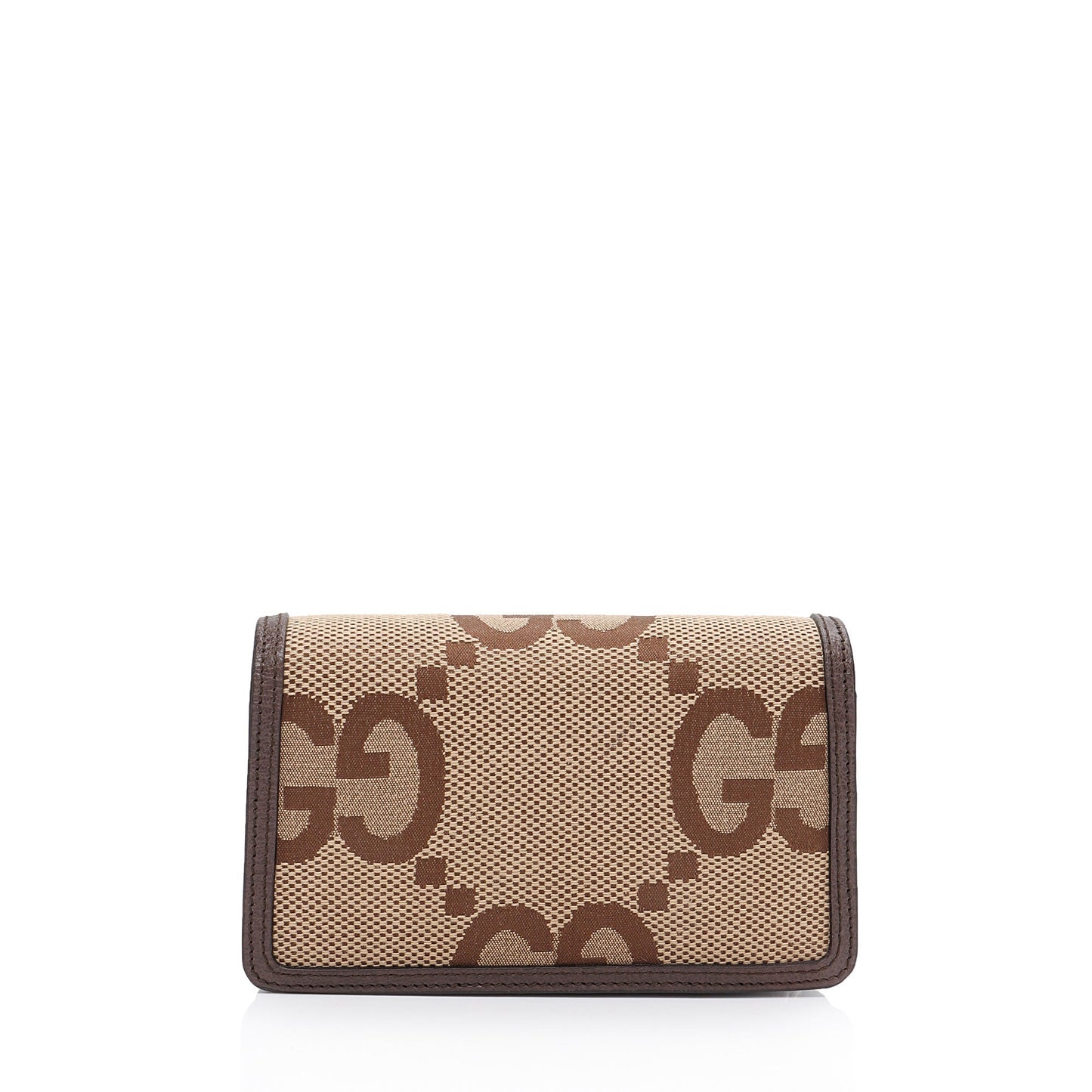 Gucci Jumbo GG Dionysus Super SHF-YLTVkU Leather Canvas Brown Mini Crossbody Bag