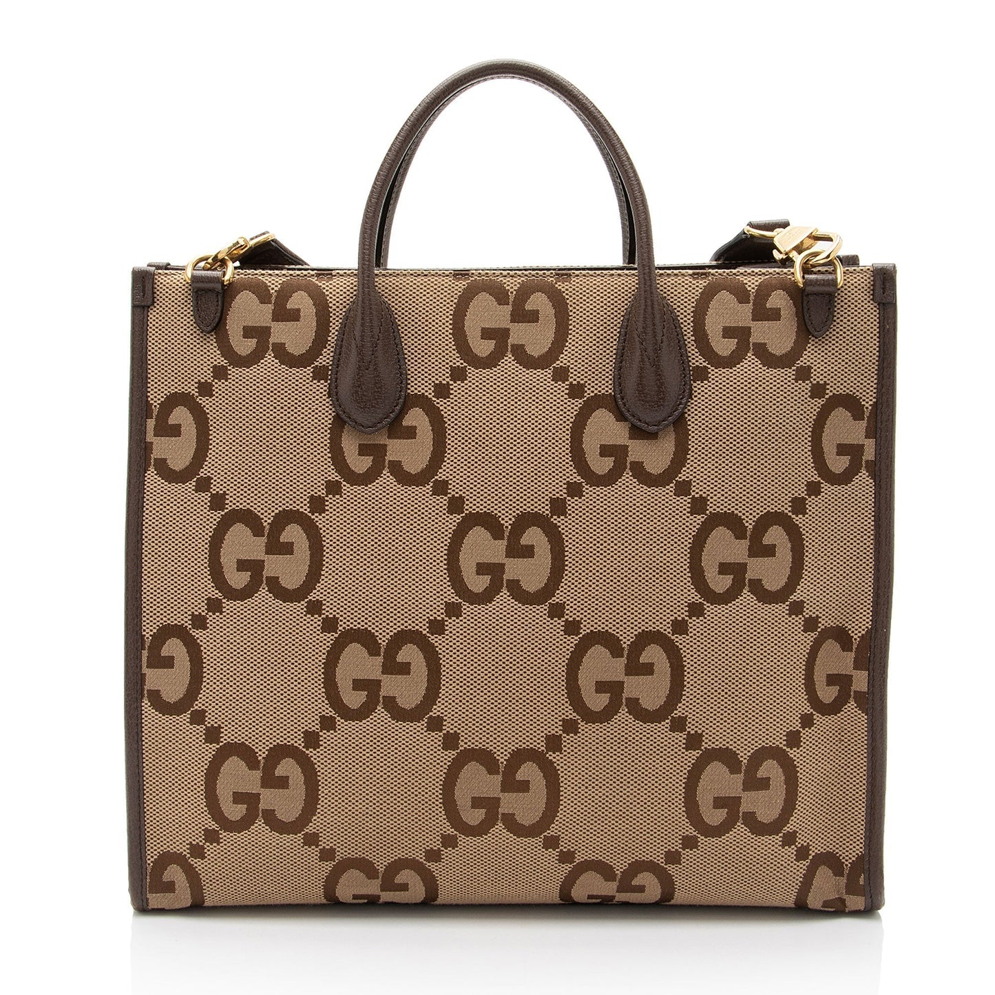 Gucci Jumbo Web Tote Canvas Tote Bag