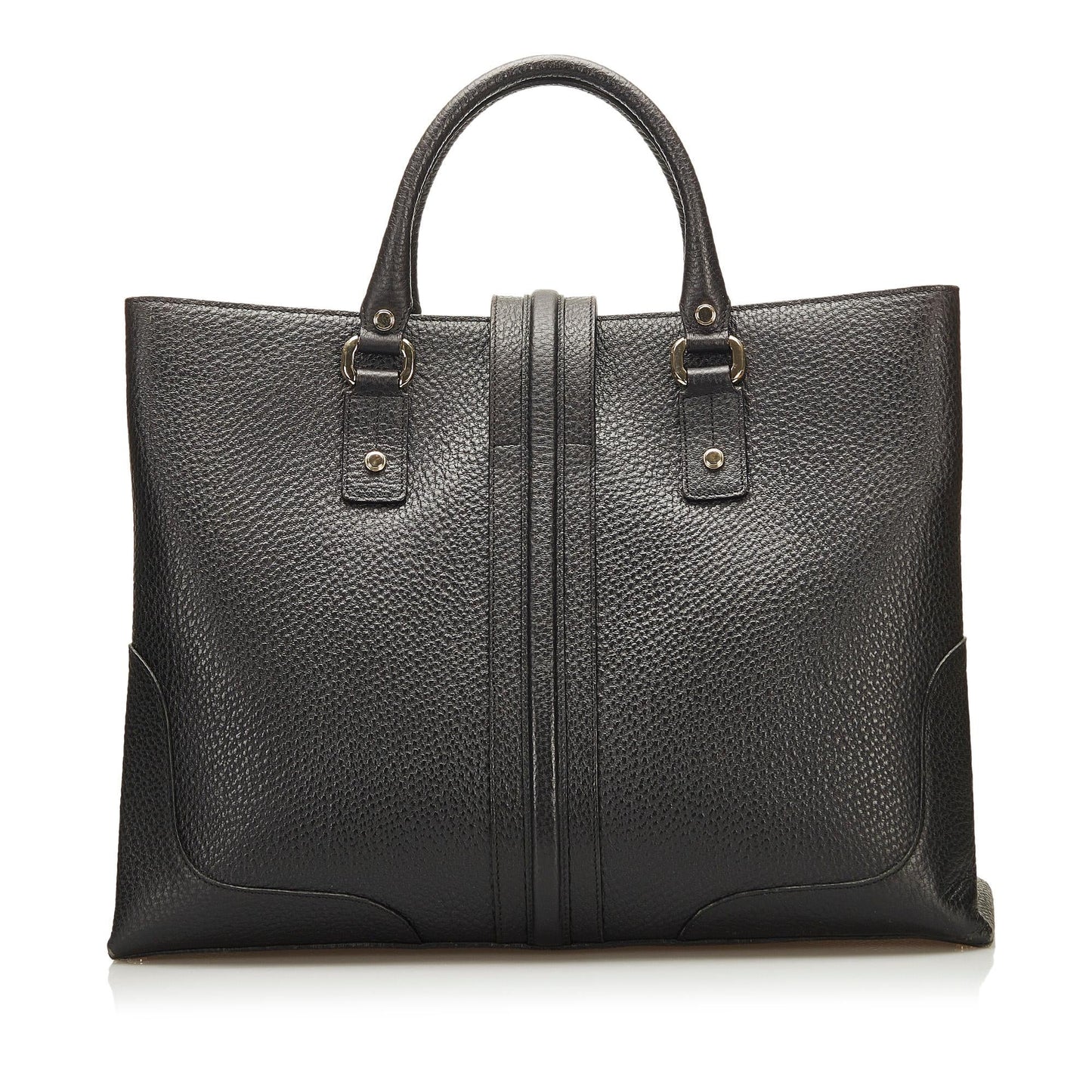 Gucci Junco SHG Calf Black Tote Bag