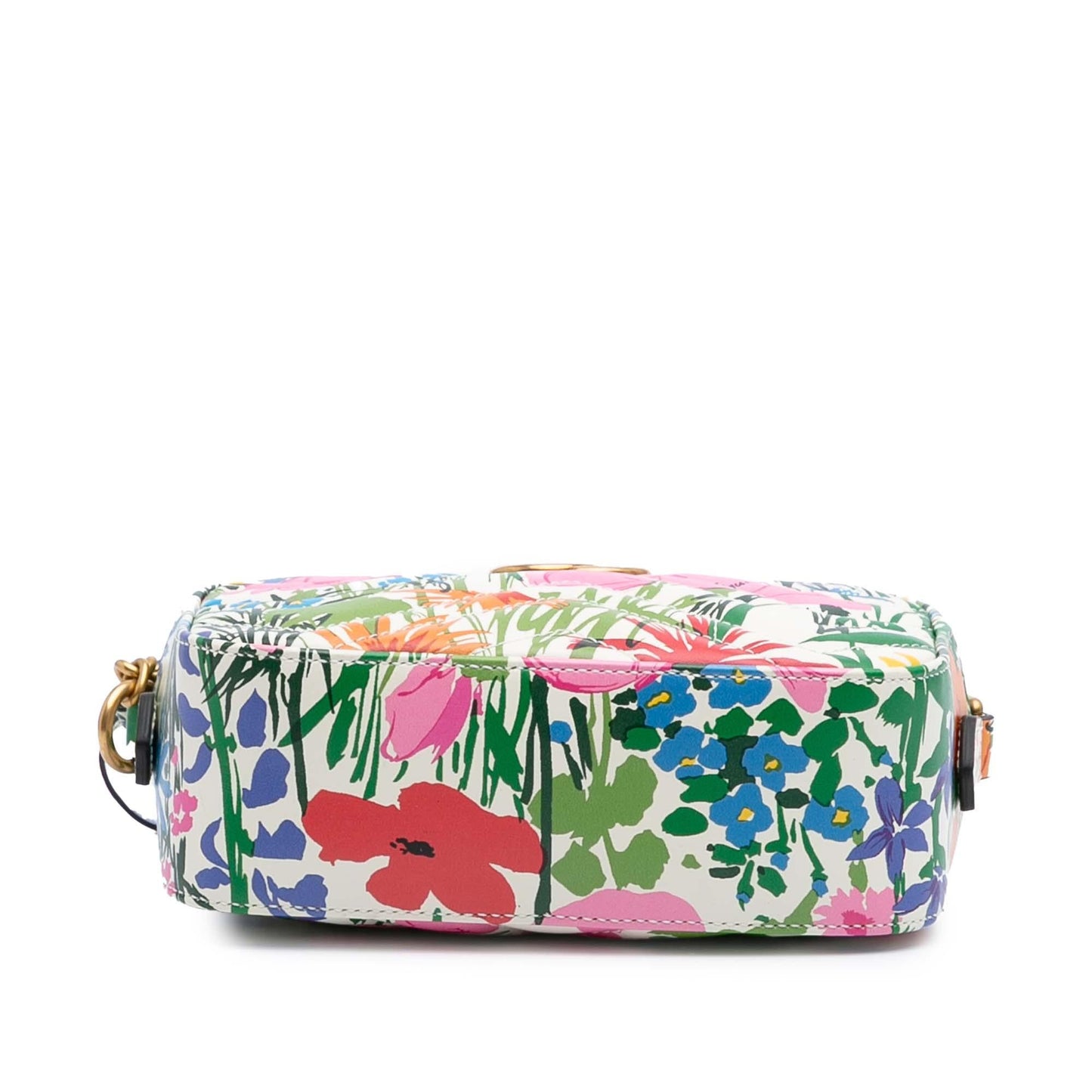 Gucci Ken Scott GG Marmont Floral Matelasse Leather Mini Crossbody Bag