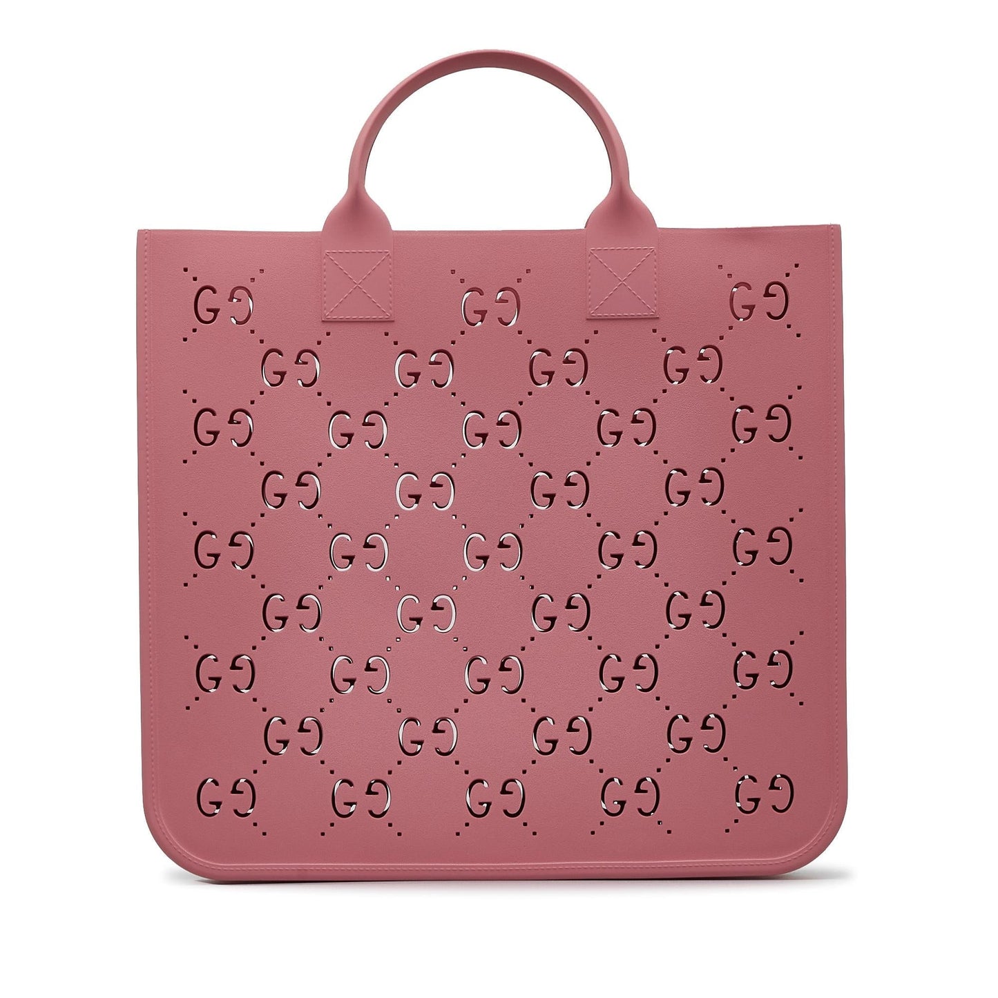 Gucci Kids' GG Rubber SHG-GPFO9q Pink Tote Bag