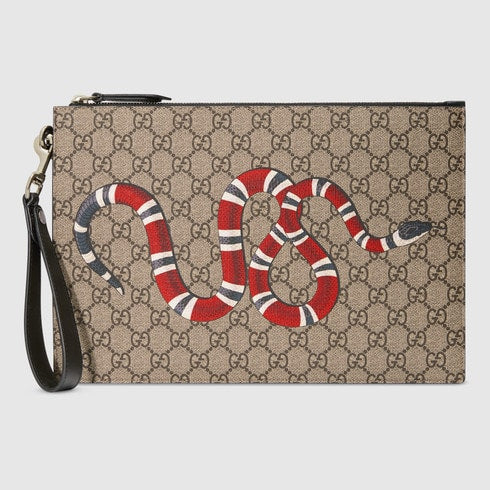 Gucci Bestiary pouch Kingsnake Handbag