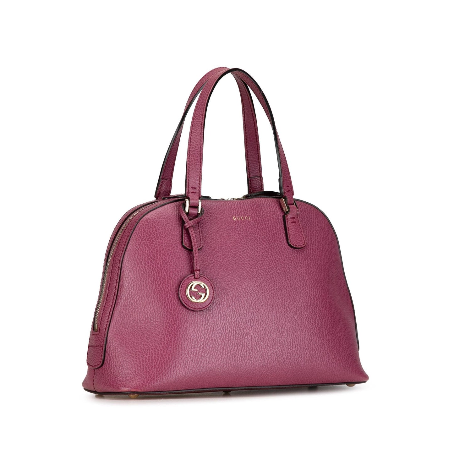Gucci Lady Dollar Dome SHG-IiN531 Calf Satchel Bag