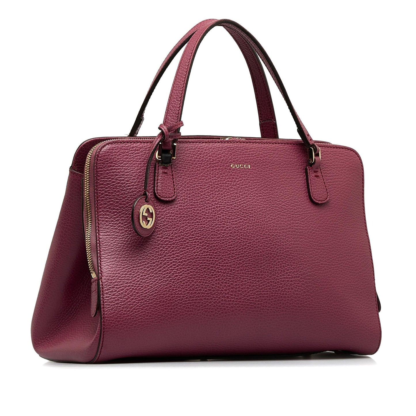 Gucci Lady Dollar Calf Pink Satchel Bag Shg Esfqab