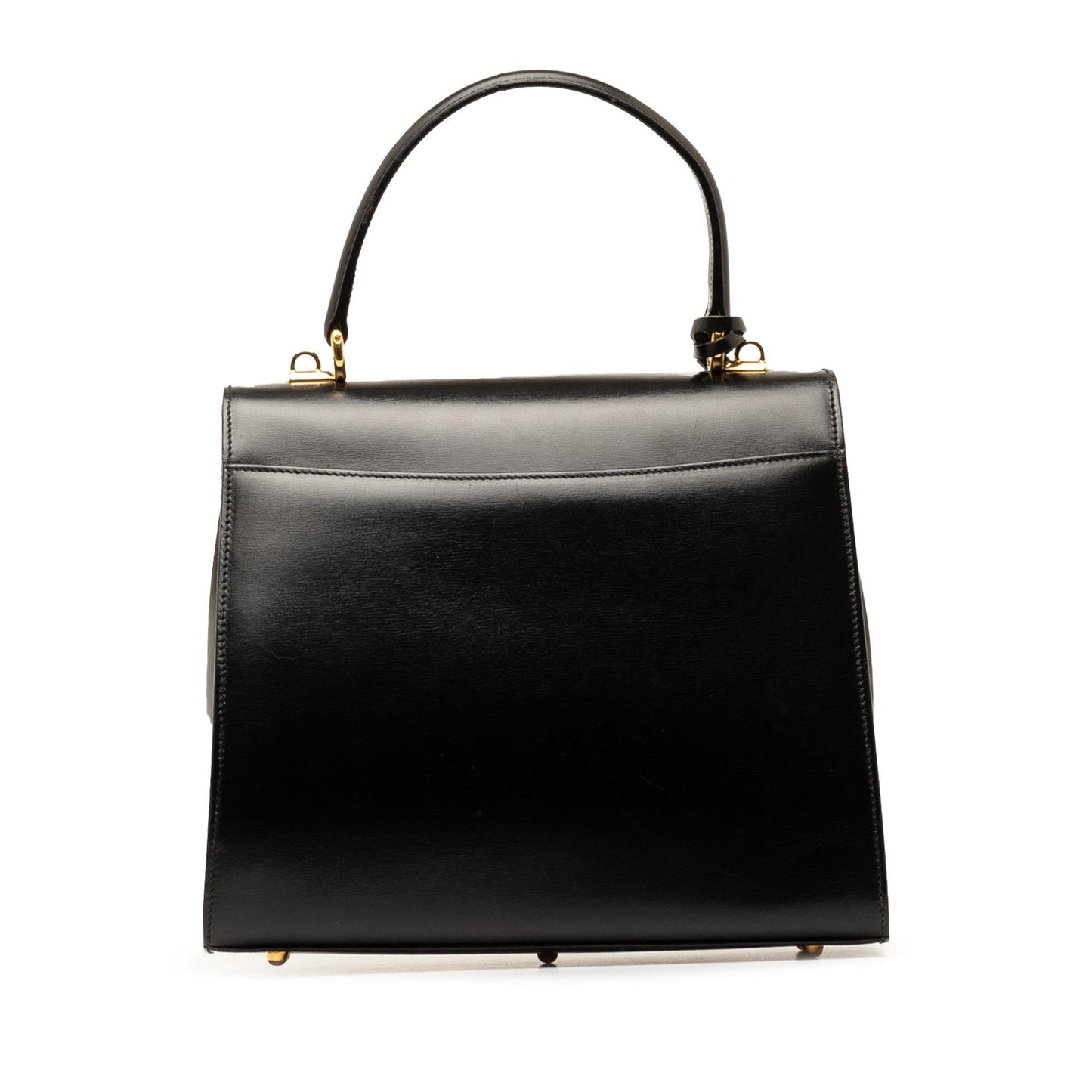Gucci Lady Lock SHG-2juOMX Calf Black Satchel Bag