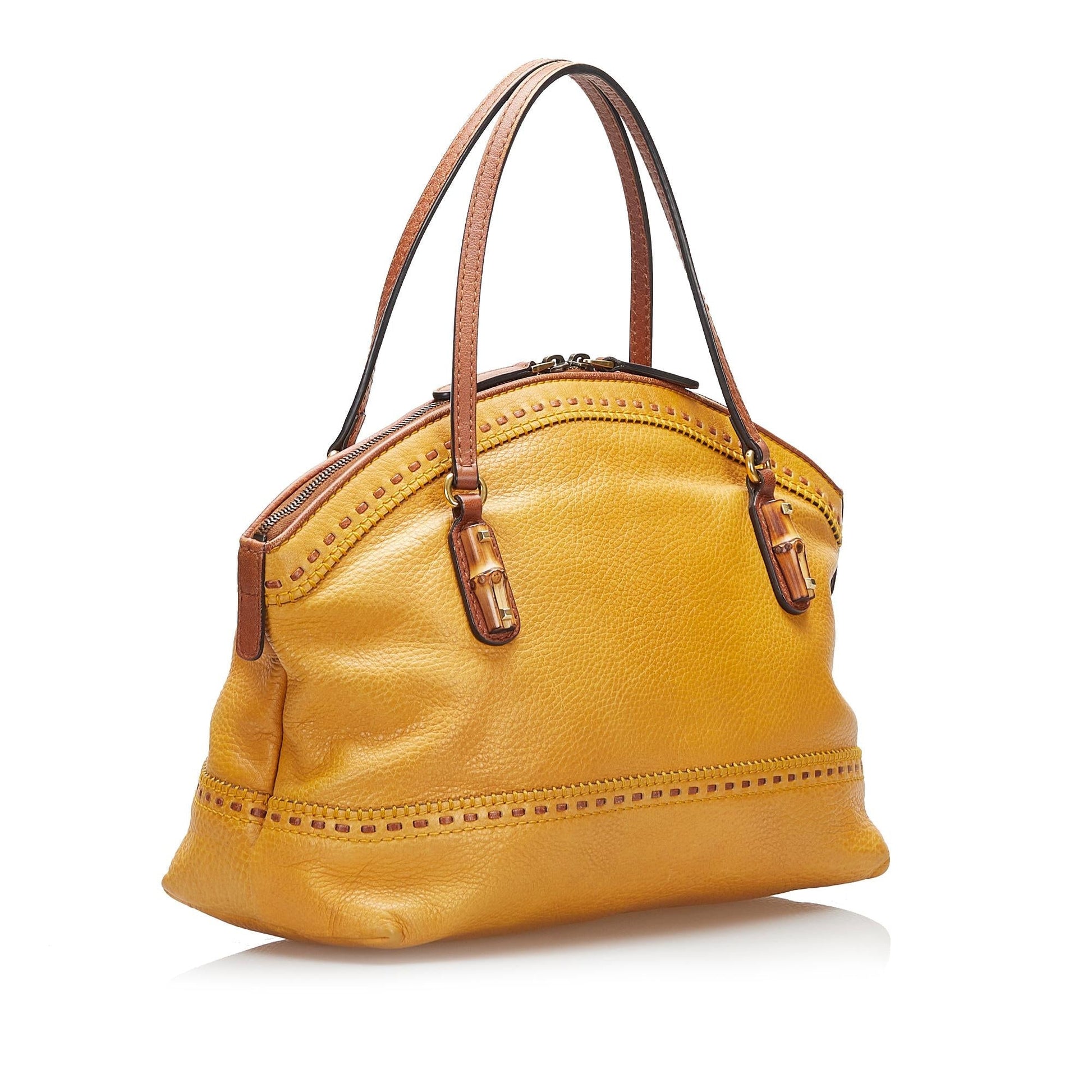 Gucci Laidback Crafty SHG Calf Satchel Bag