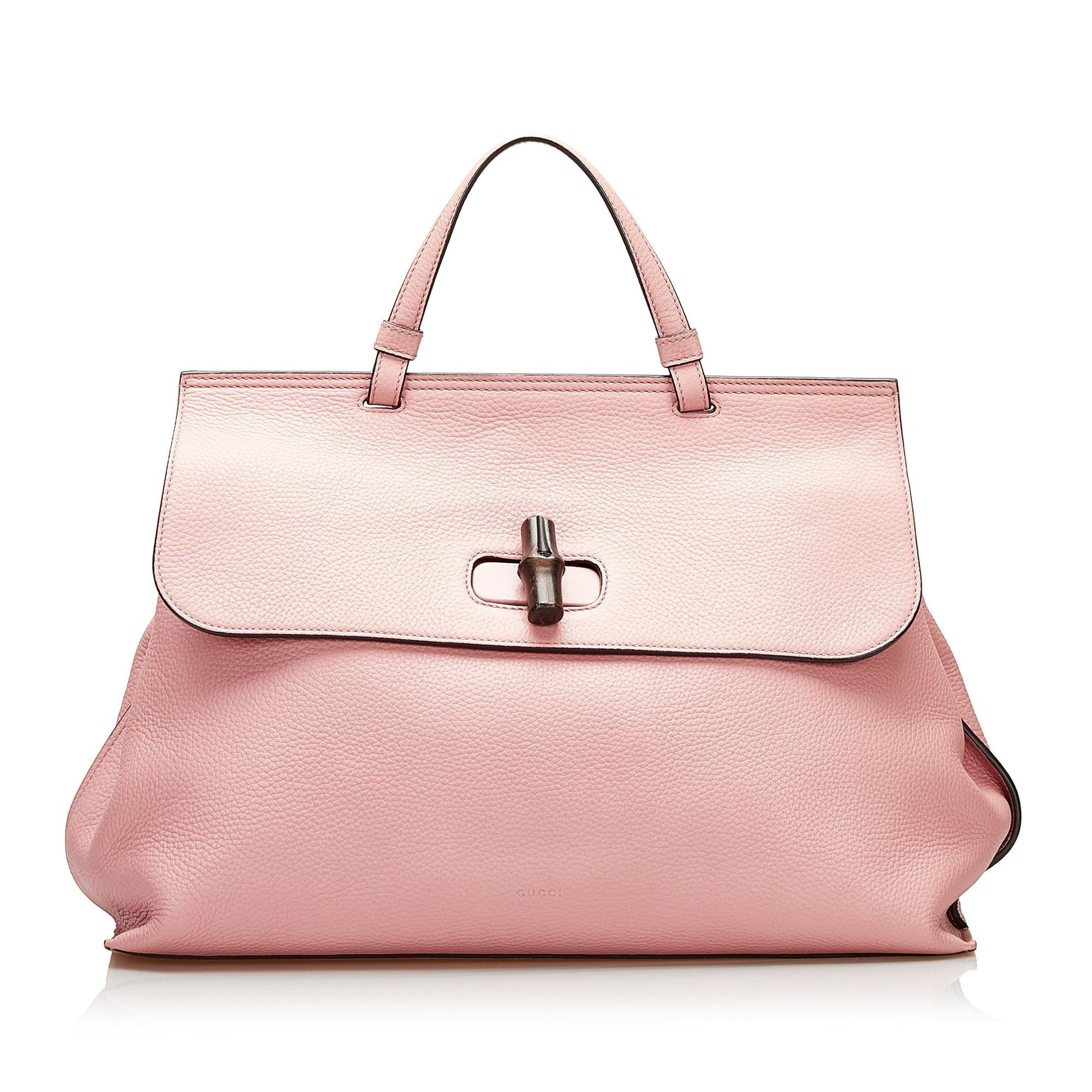 Gucci Daily SHG Calf Pink Large Satchel Bag