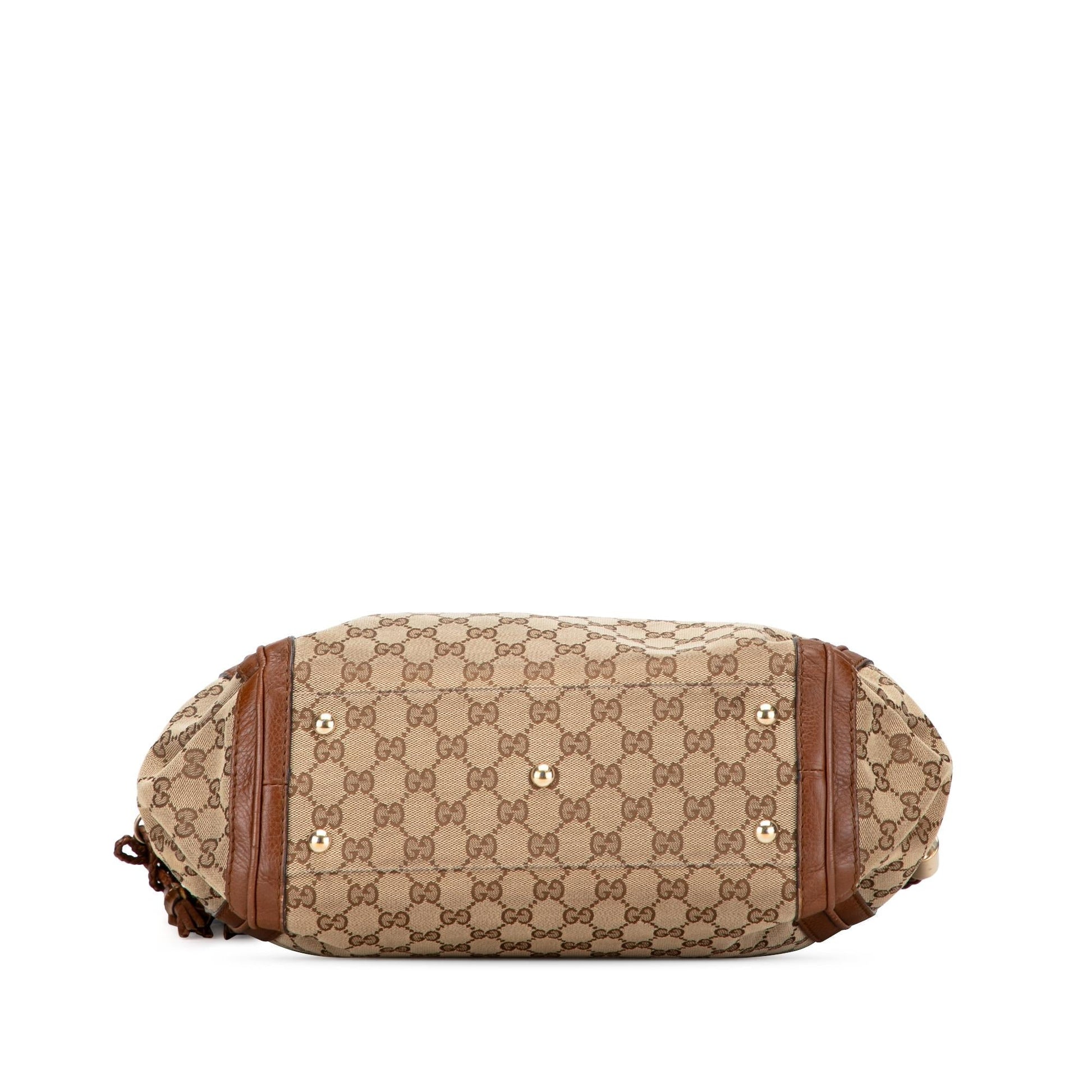 Gucci GG Bella Canvas Large Tote Bag