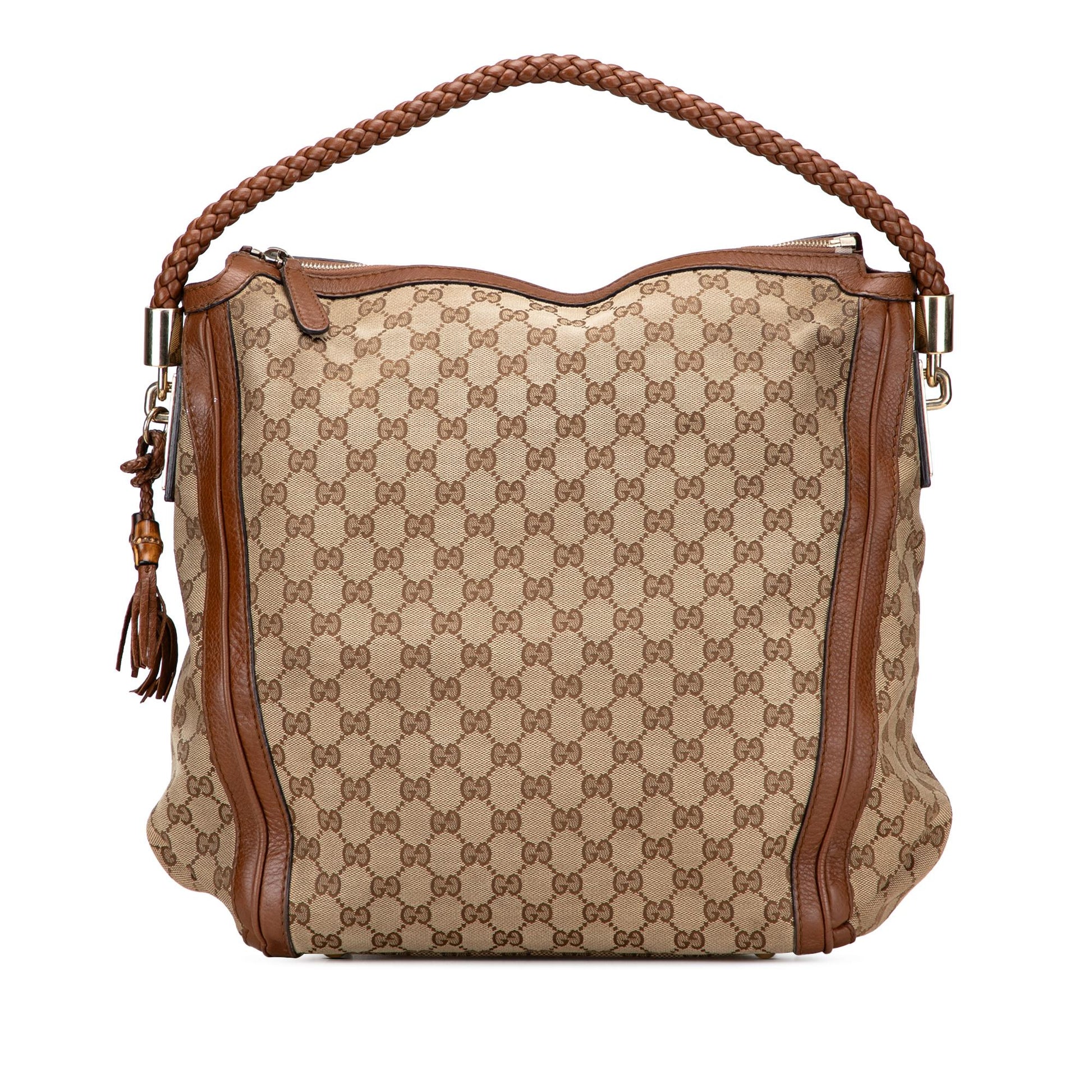 Gucci GG Bella Canvas Large Tote Bag