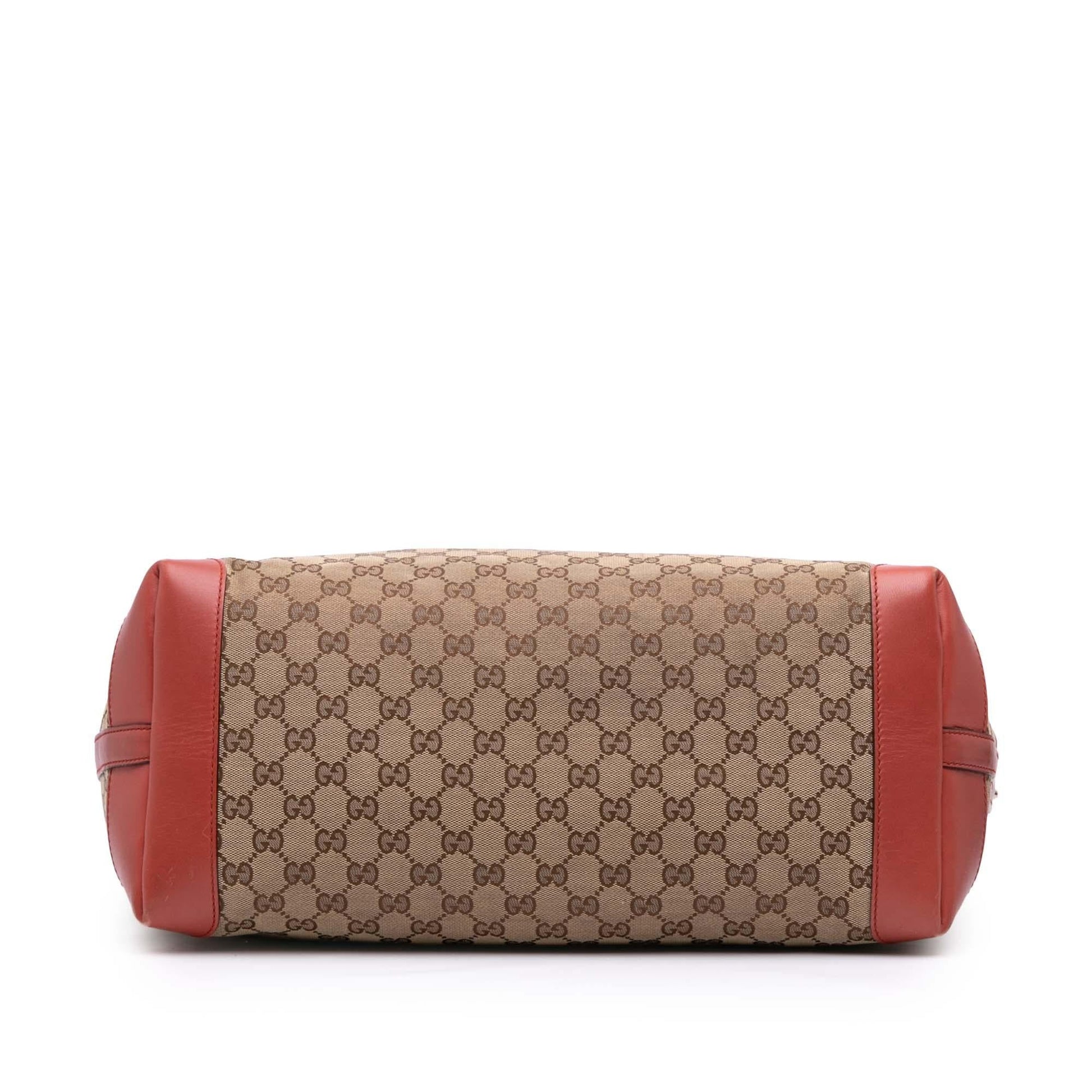 Gucci GG Craft Canvas Large Tote Bag Craft Tote