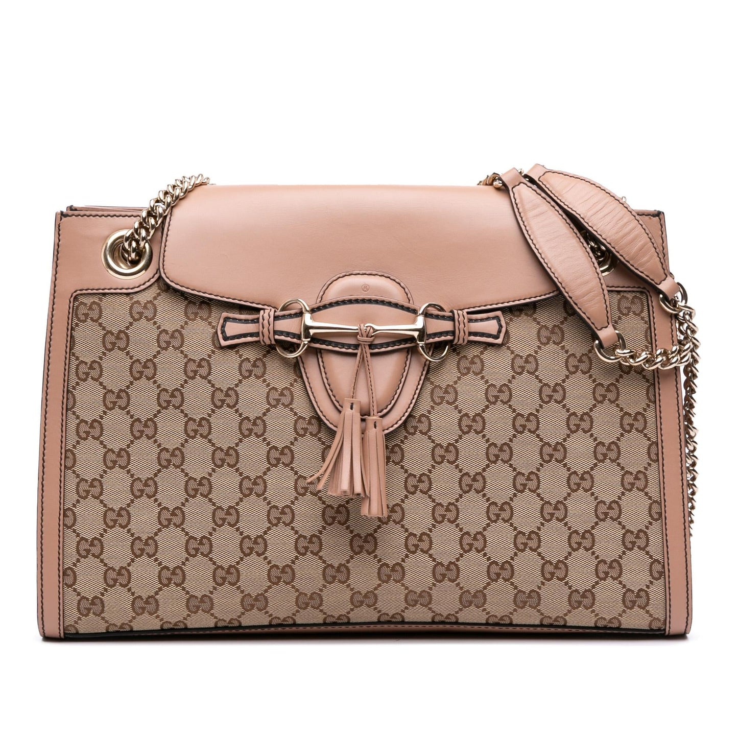 Gucci GG Emily Canvas Large Shoulder Bag