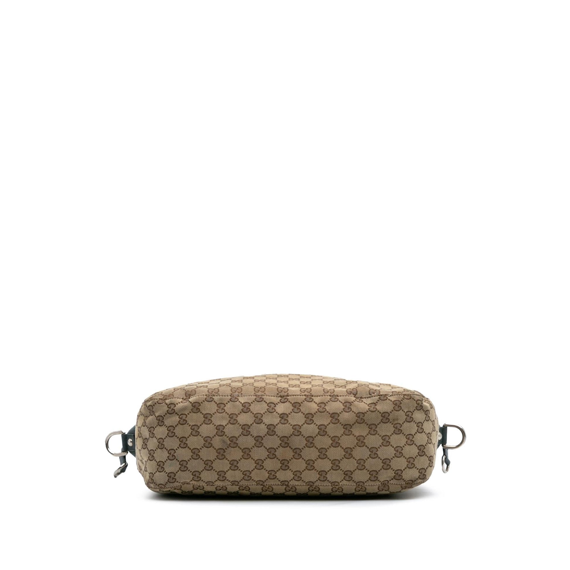 Gucci GG Icon Bit Canvas Large Travel Bag Satchel 6