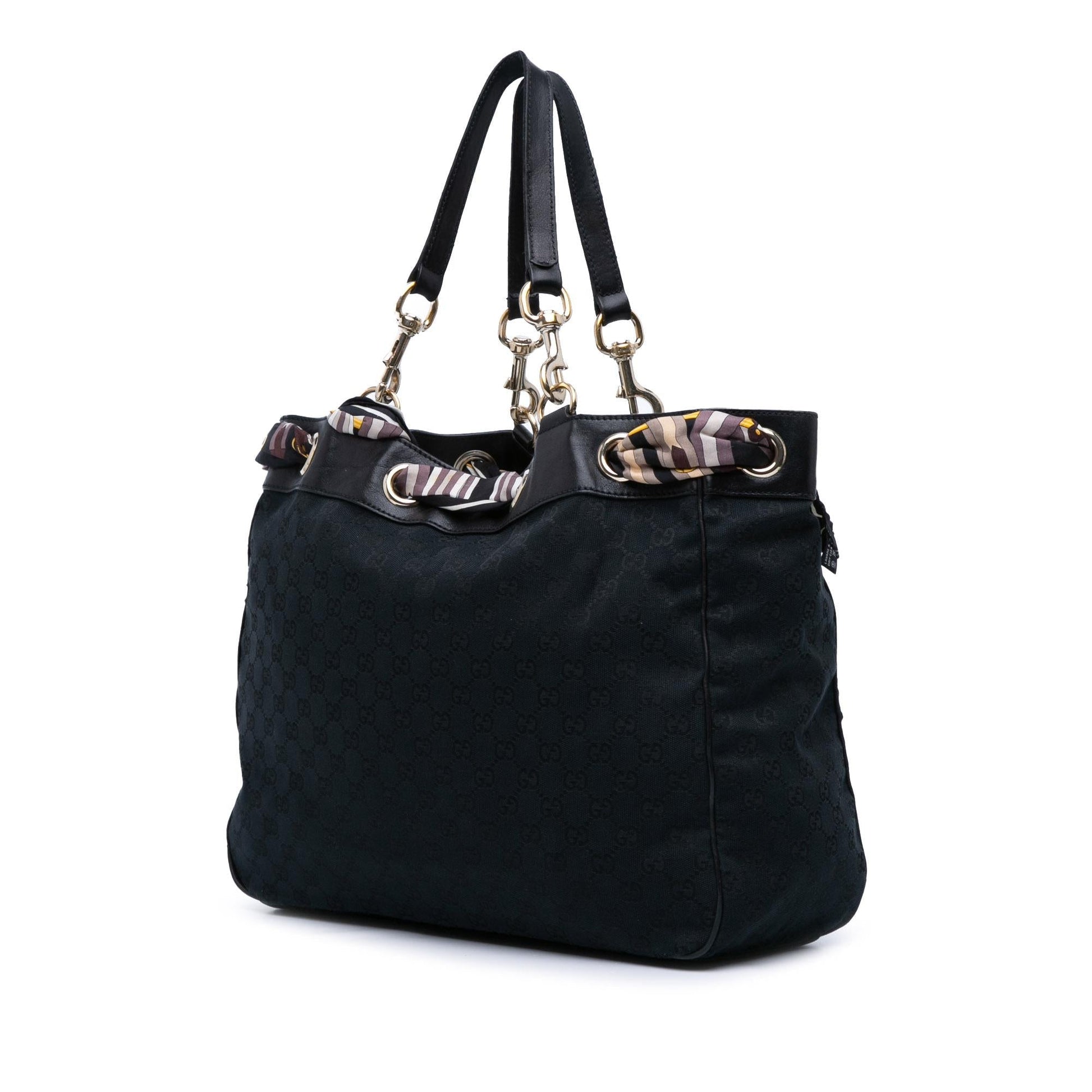 Gucci GG Positano Canvas Large Tote Bag