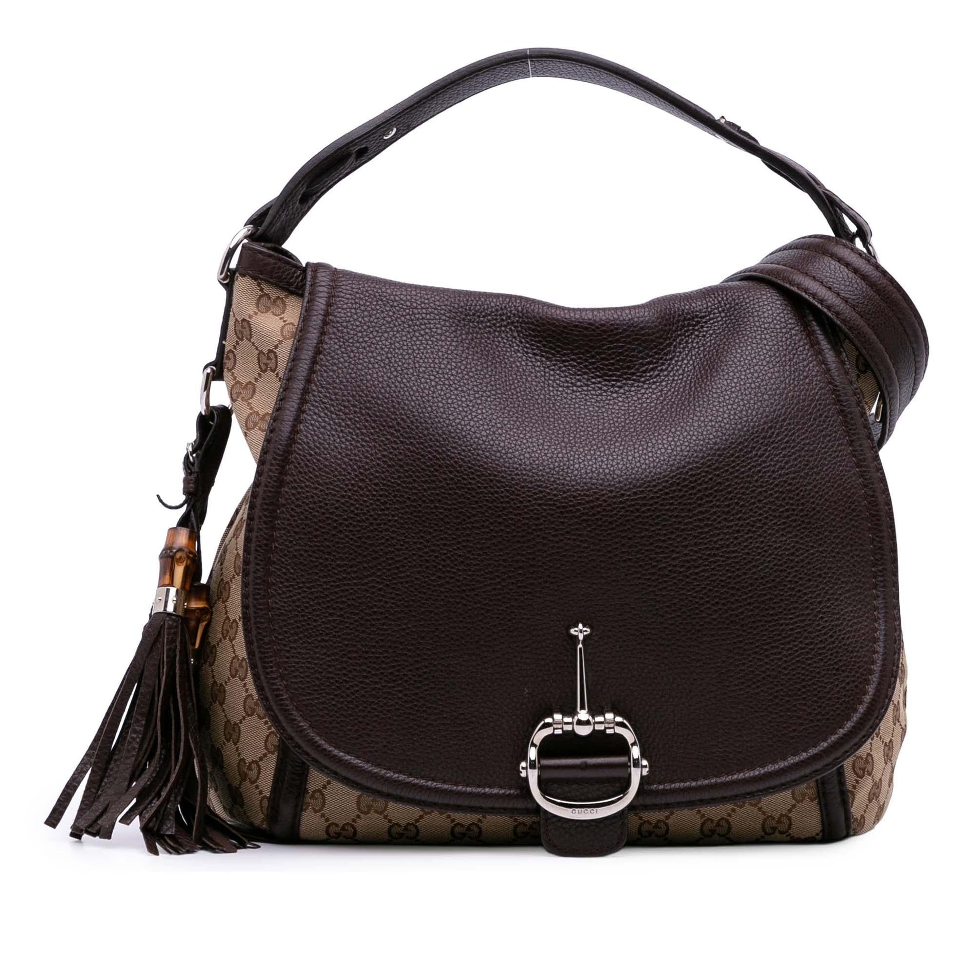 Gucci GG Techno Horsebit Canvas Large Travel Bag