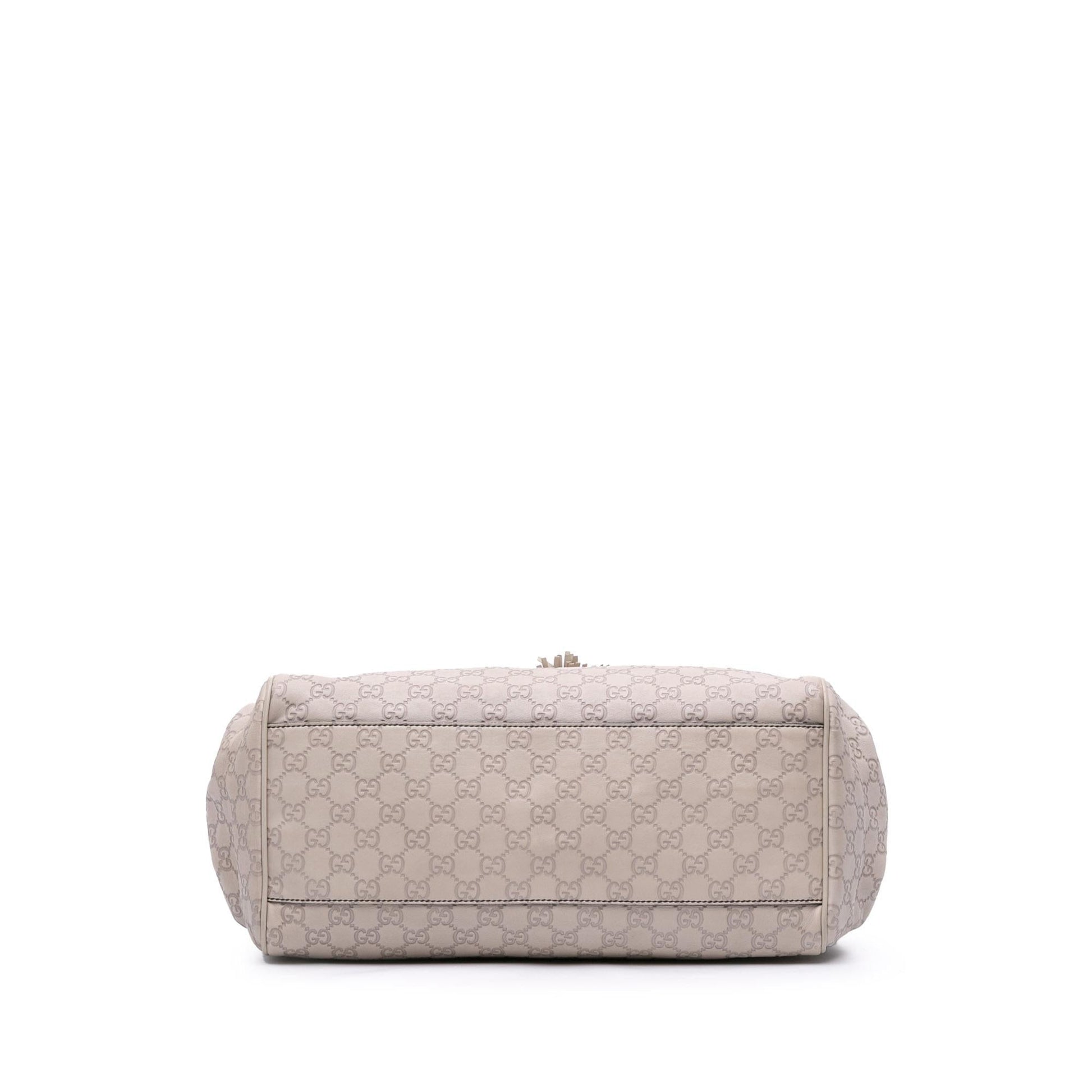 Gucci Guccissima Emily Calf Brown Large Chain Shoulder Bag