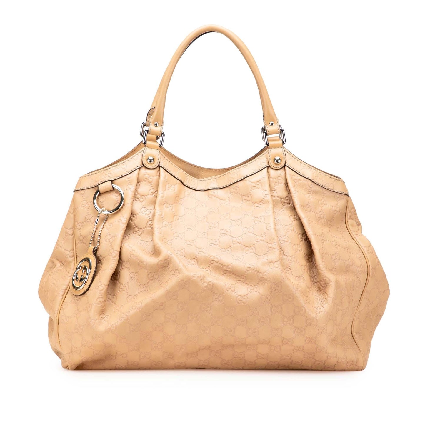 Gucci Guccissima Sukey Calf Brown Large Tote Bag Tote 1