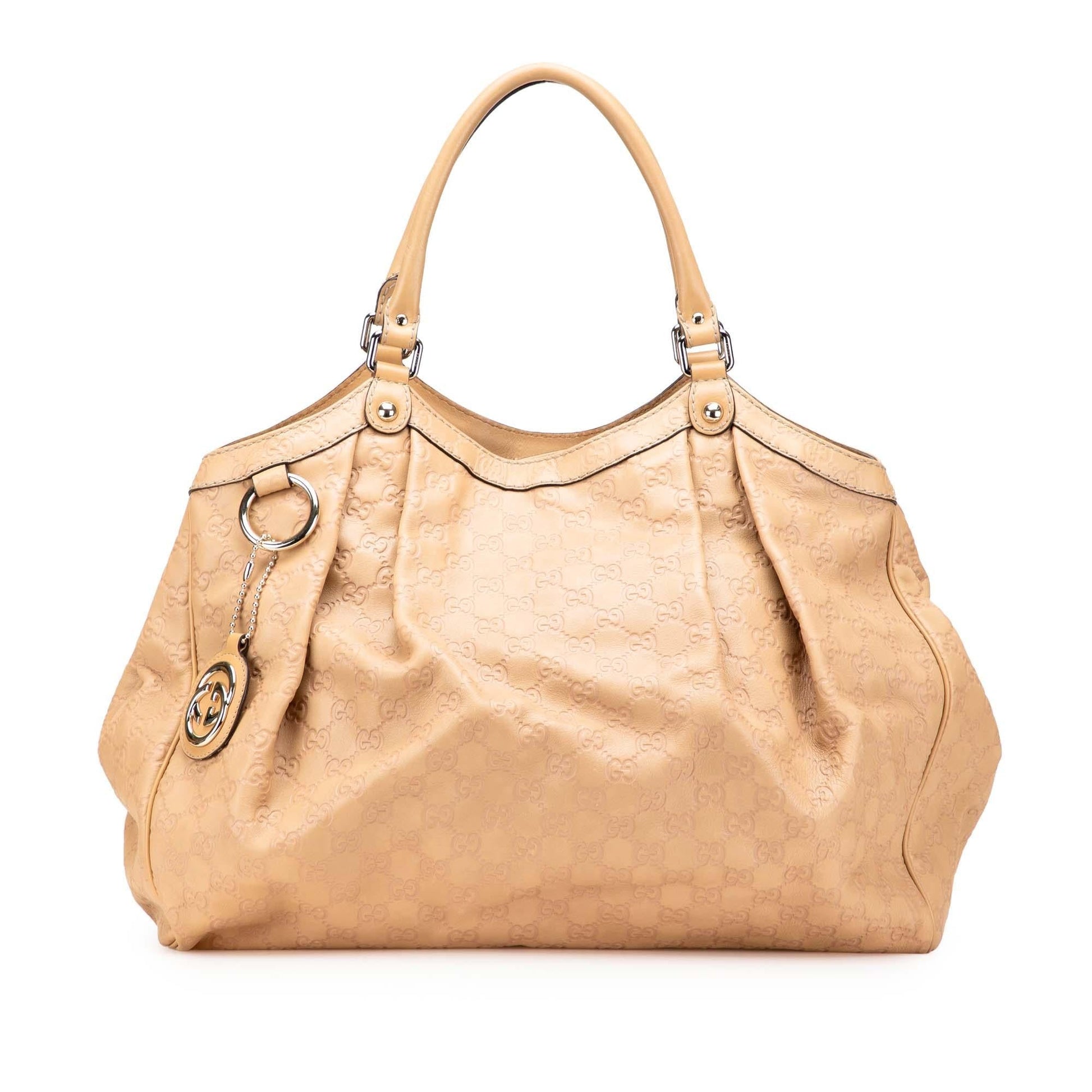 Gucci Guccissima Sukey Calf Brown Large Tote Bag Tote 1