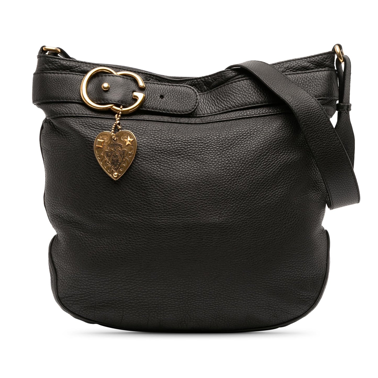 Gucci Ride Leather Large Shoulder Bag
