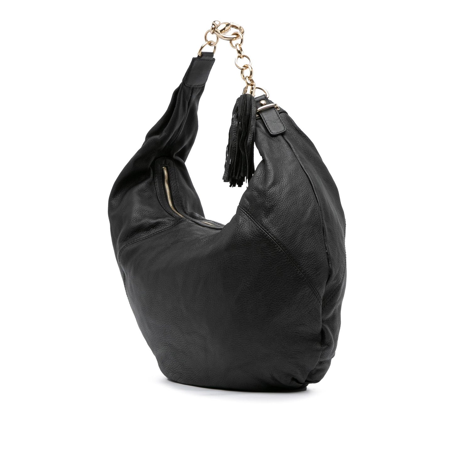 Gucci Sienna Leather Calf Black Large Shoulder Bag