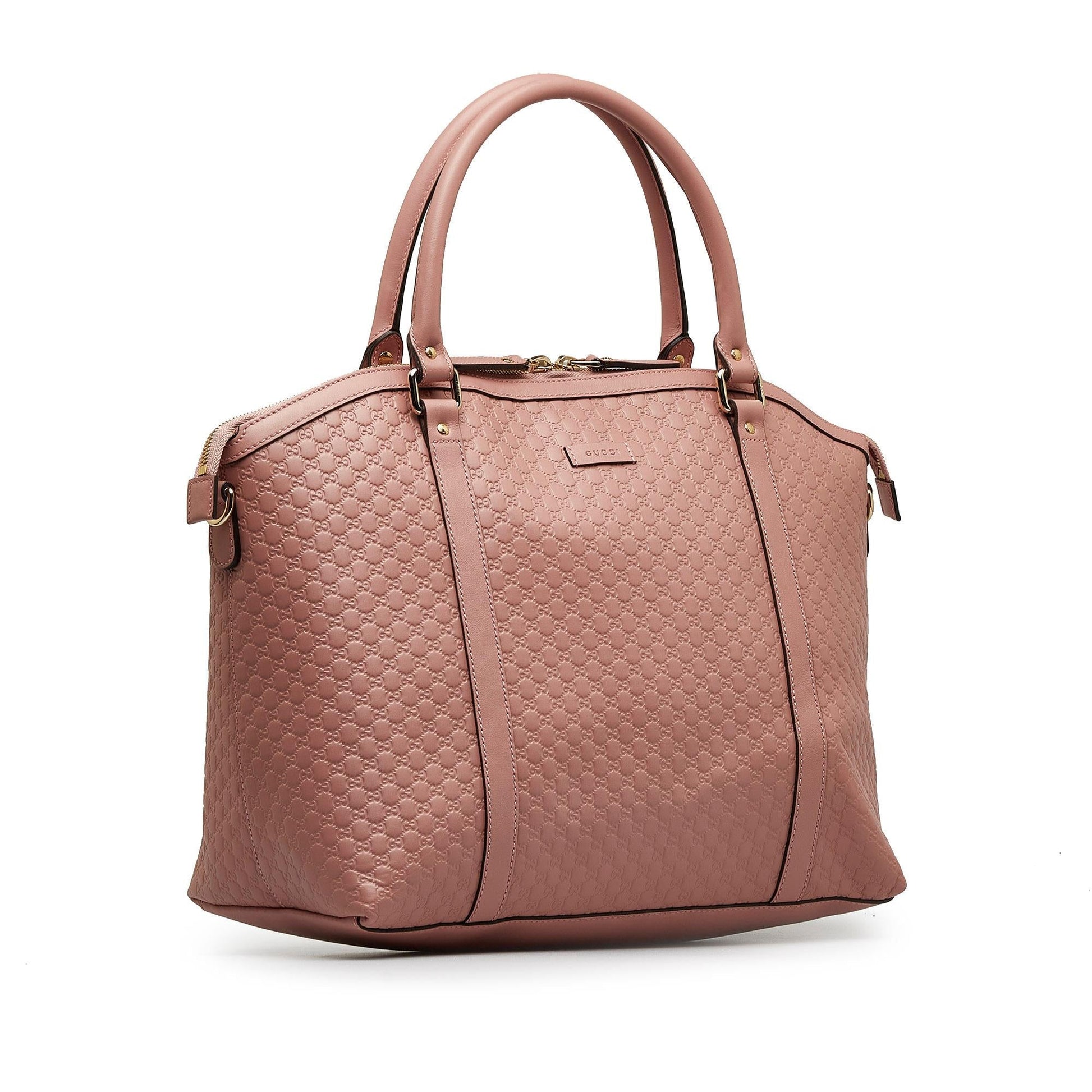 Gucci Microguccissima Dome SHG-rqCKfY Calf Pink Large Satchel Bag