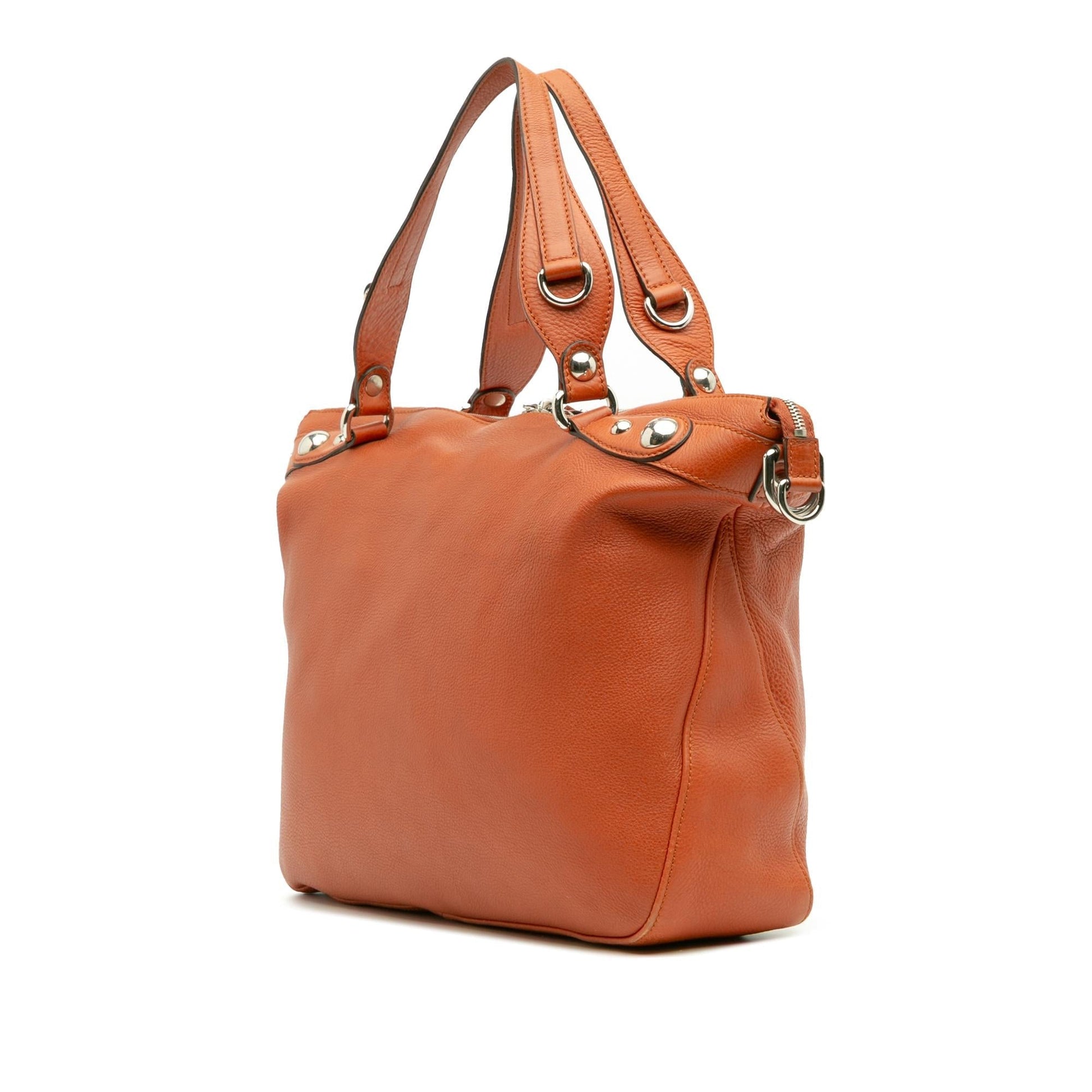 Gucci Pebbled Icon Bit Calfskin Large Travel Bag
