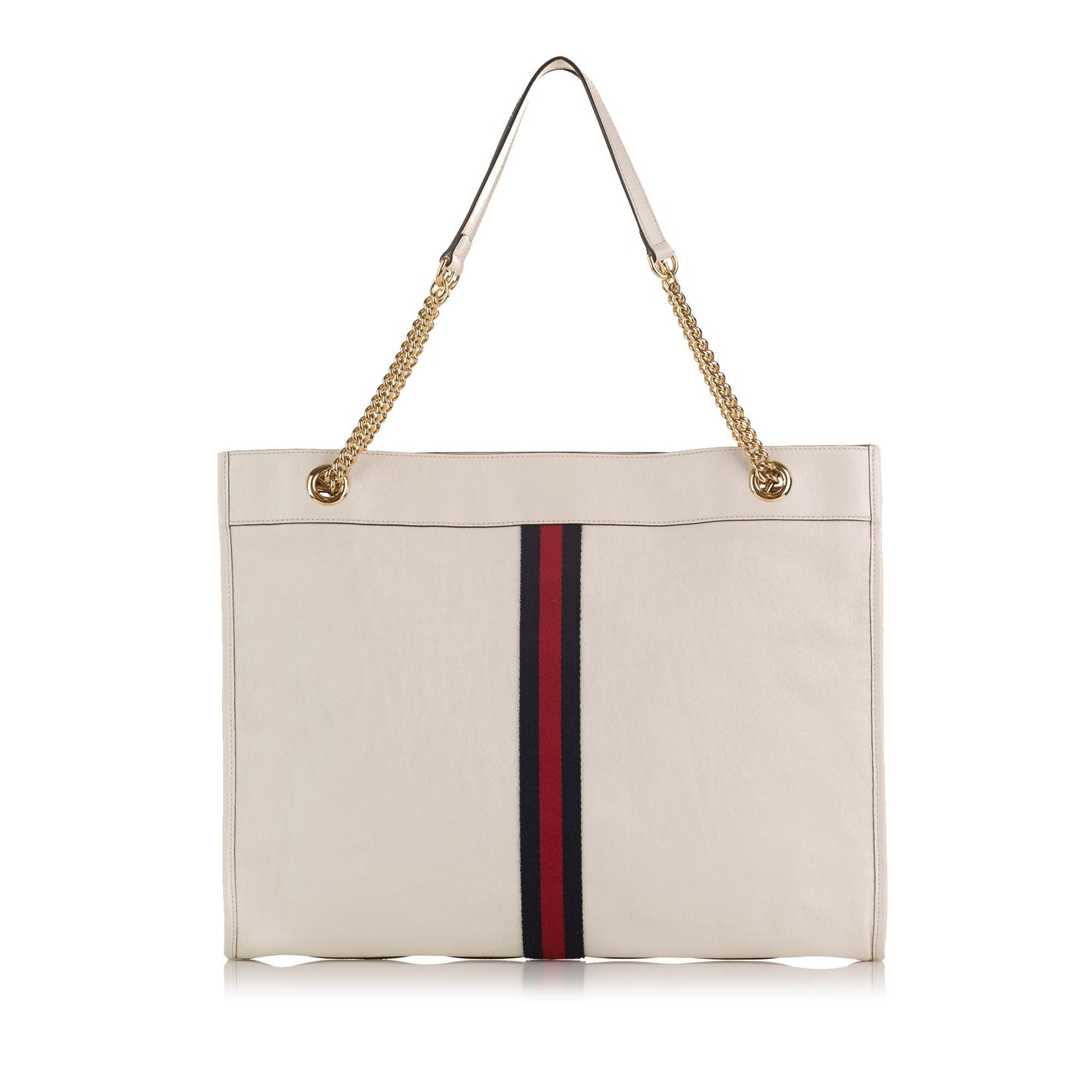 Gucci Rajah SHG-XKAdPj Calf White Large Tote Bag
