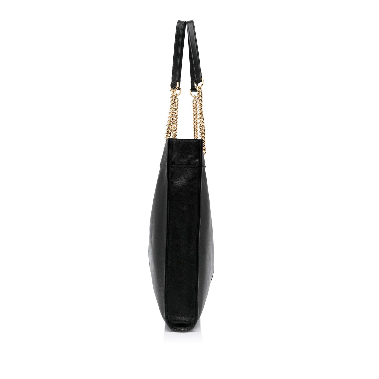 Gucci Rajah SHG-m6F26b Calf Black Large Tote Bag