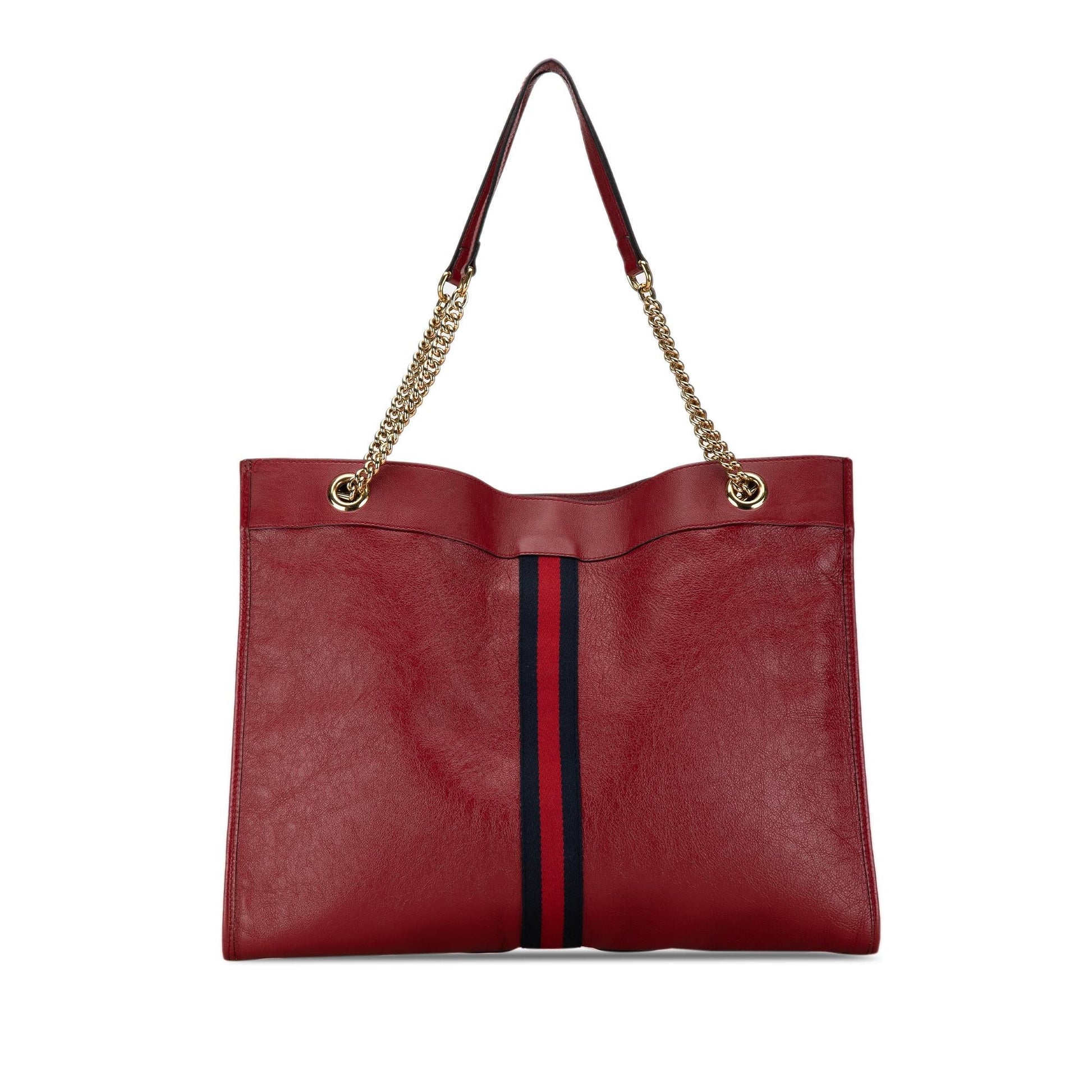 Gucci Rajah SHG-sCDcNR Calf Red Large Tote Bag